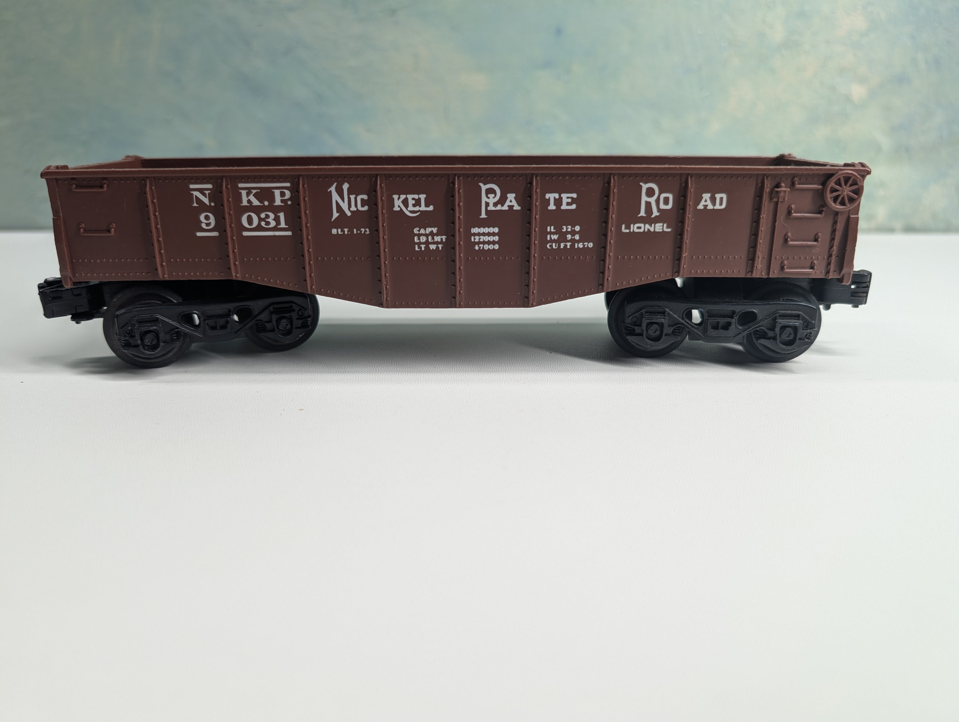 USED Lionel O Gondola Nickel Plate Road NKP #9031