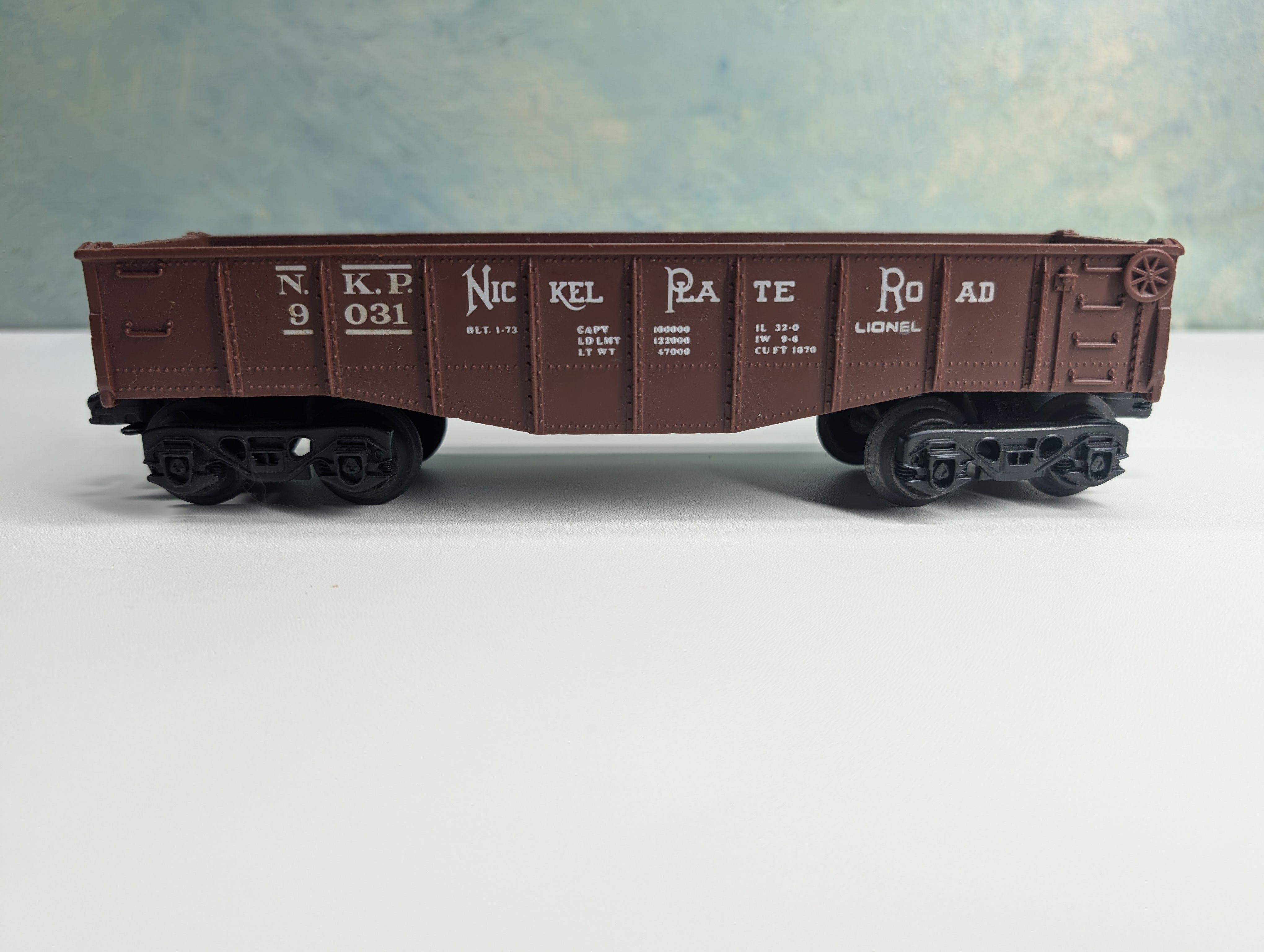 USED Lionel O Gondola Nickel Plate Road NKP #9031