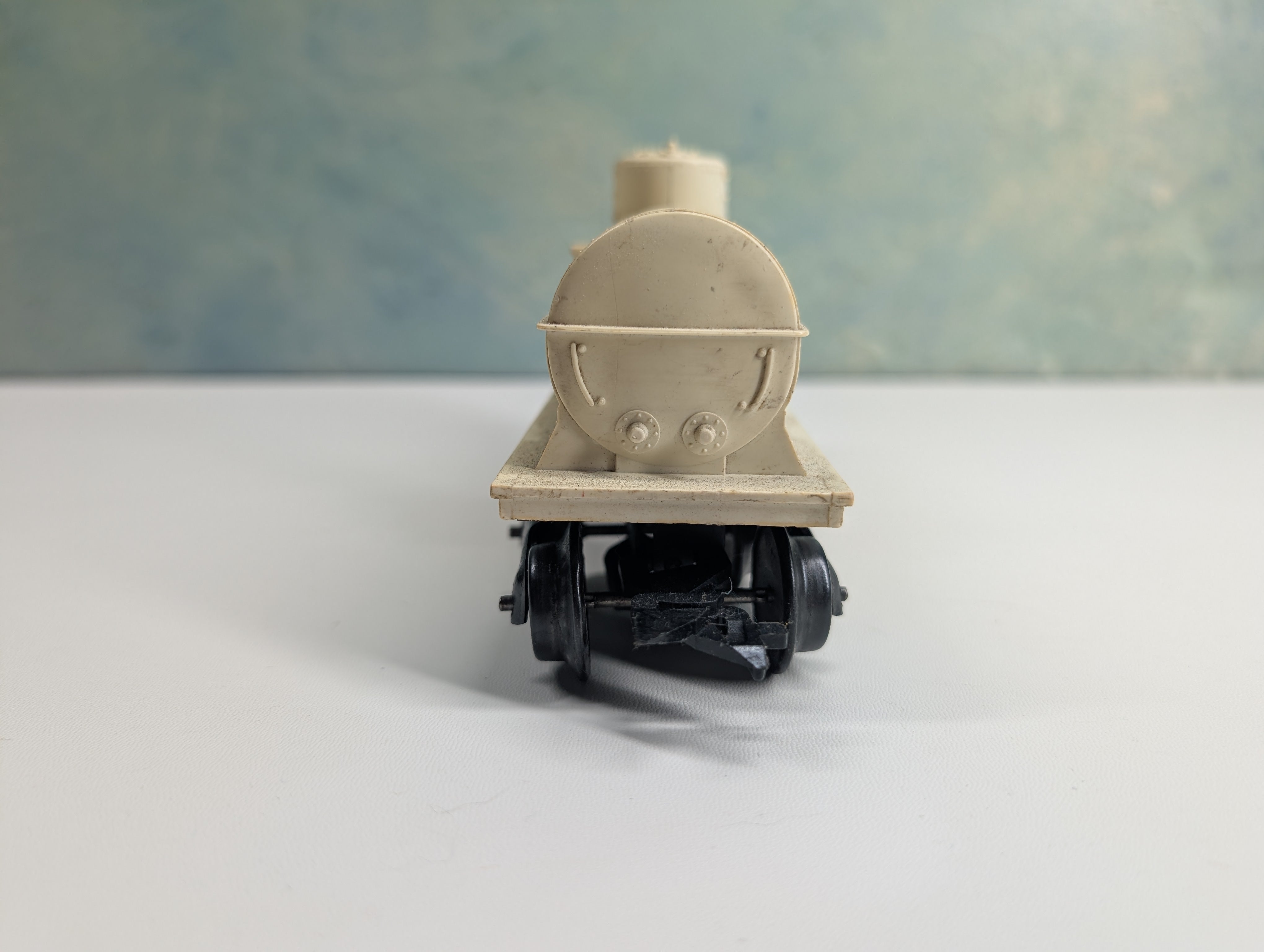 USED Marx O Single Dome Tank Car Chemical Rocket Fuel #X246