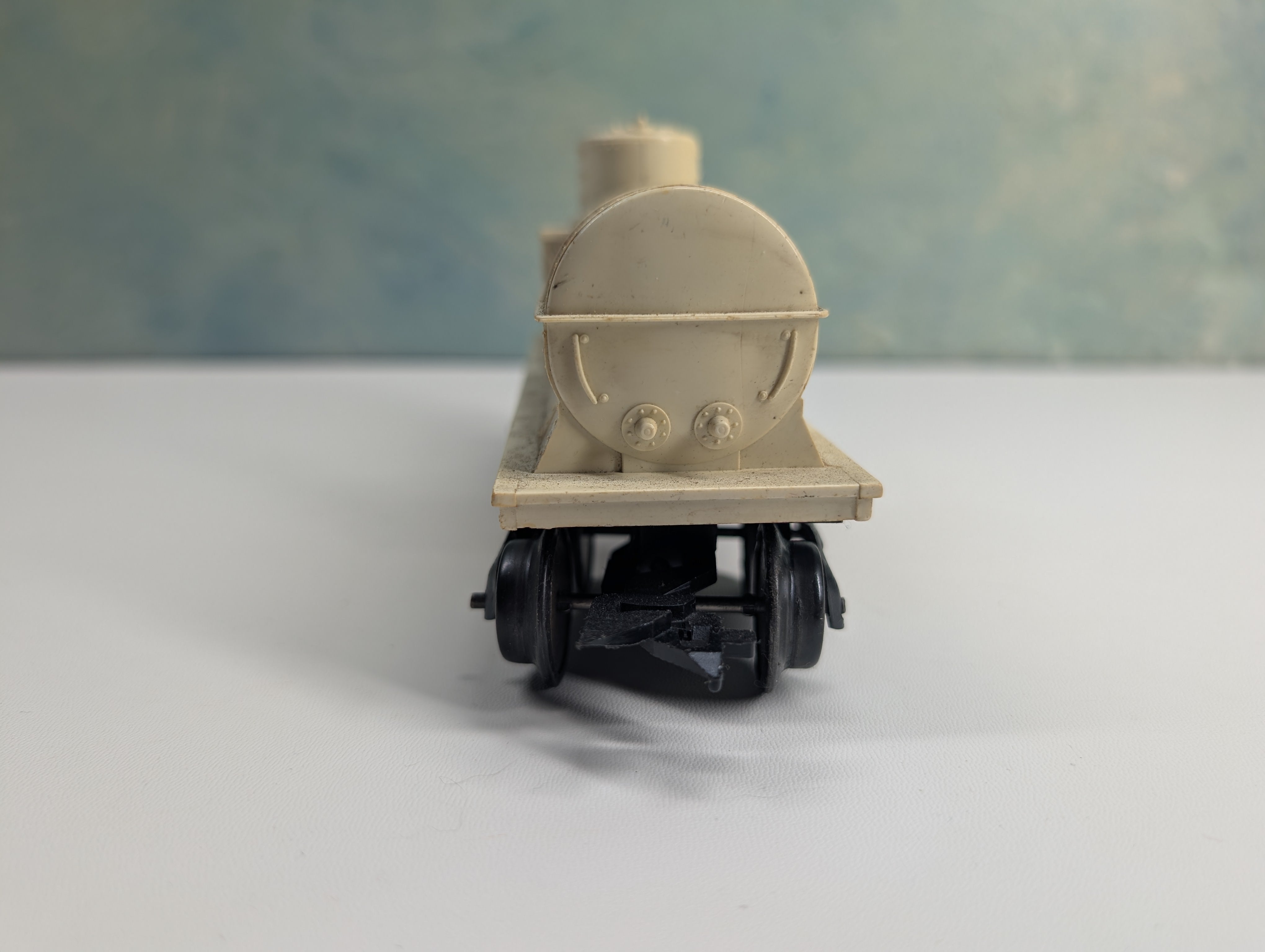 USED Marx O Single Dome Tank Car Chemical Rocket Fuel #X246