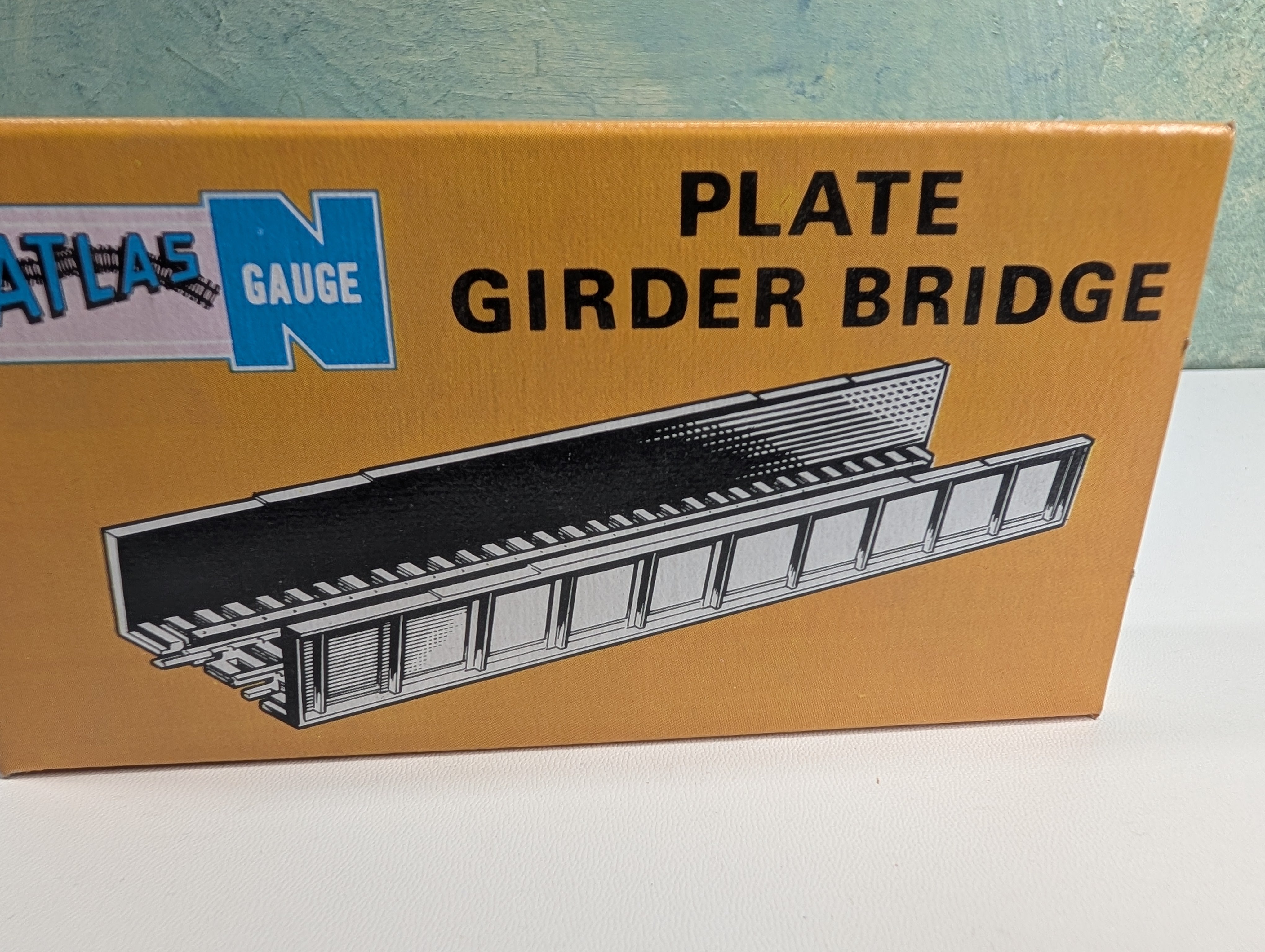 Atlas 2548 N Scale Plate Girder Bridge, Nickel Silver