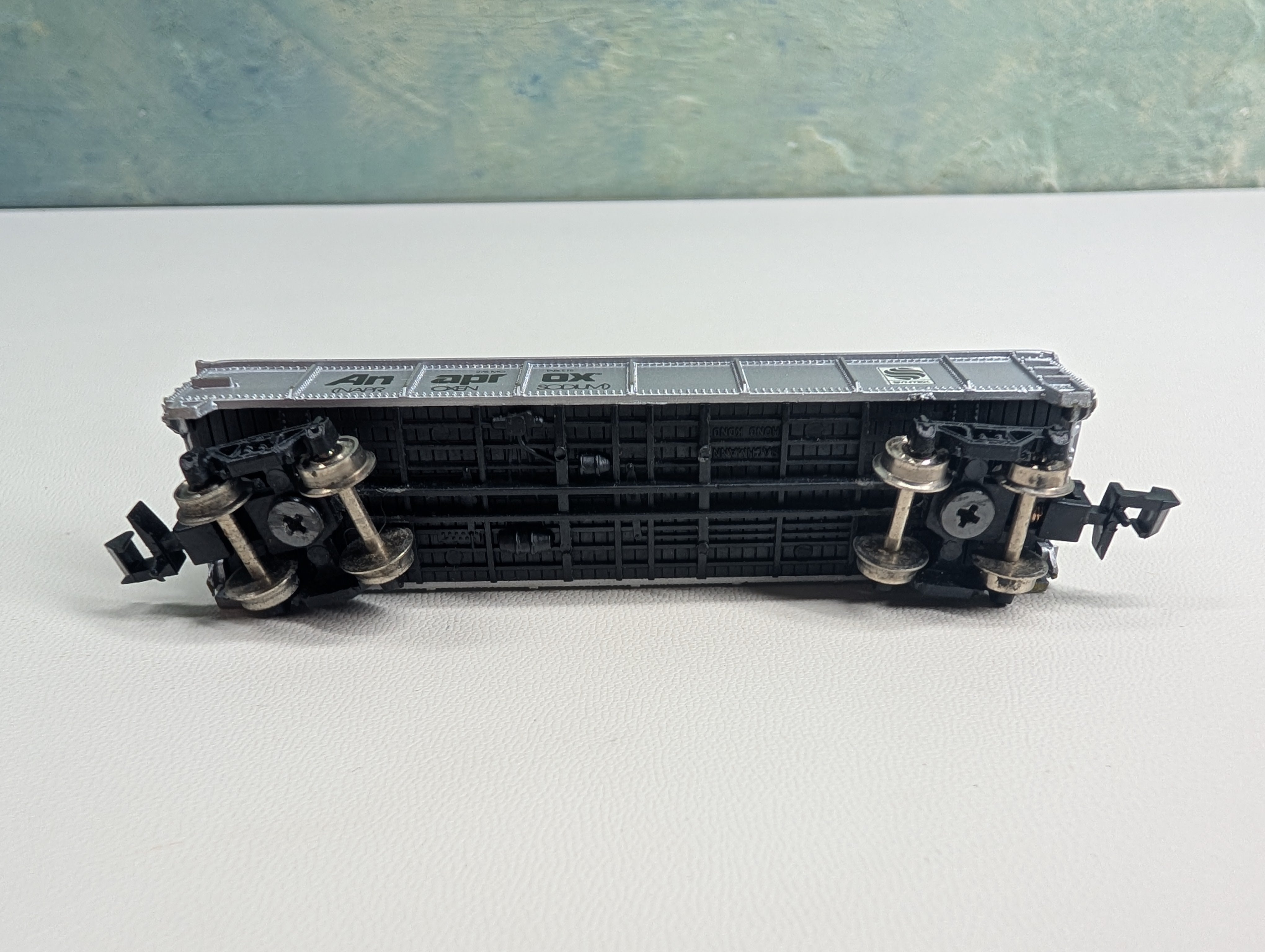 USED Bachmann N Scale 40' Gondola w/ Coal Syntex Anaprox
