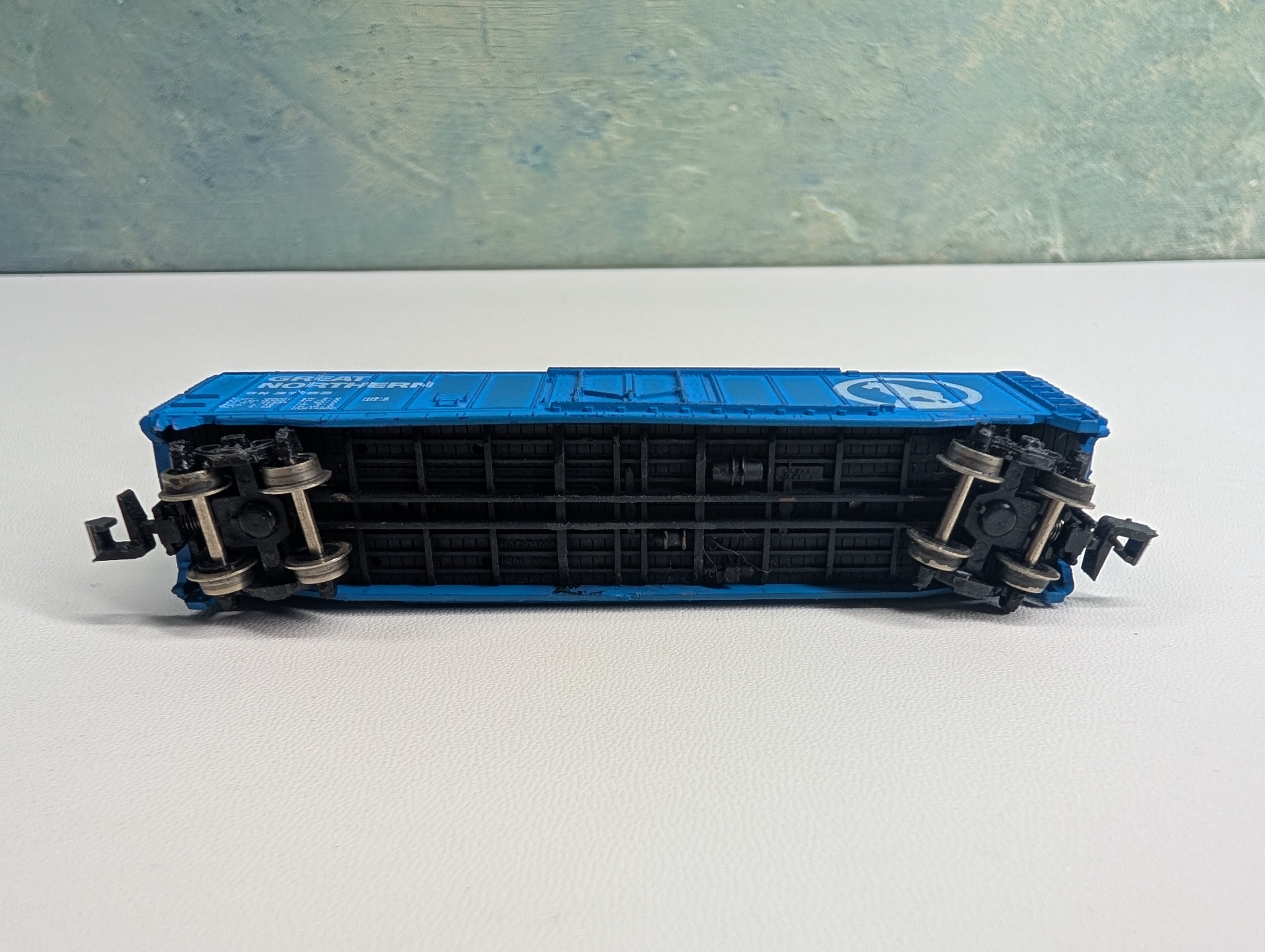 USED Bachmann N Scale 50' Box Car Great Northern GN #37153