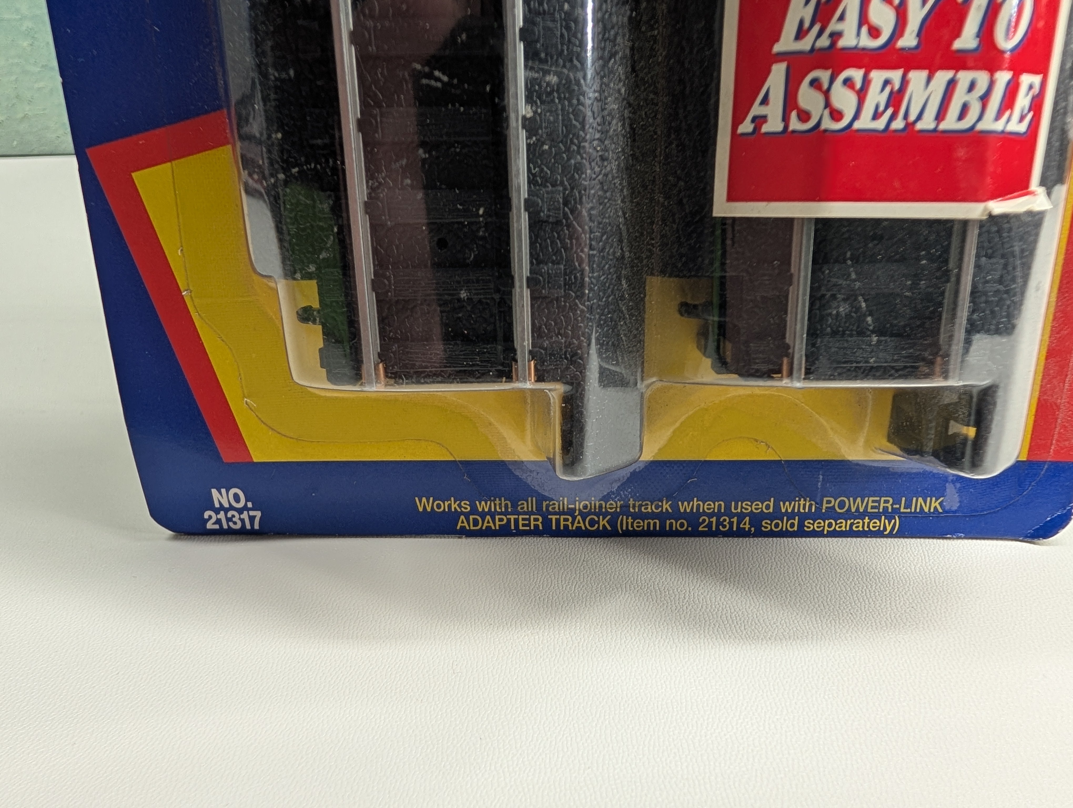 Life-Like 21317 HO Scale Power-Loc 3" Straight Track Code 100 (4 pcs)