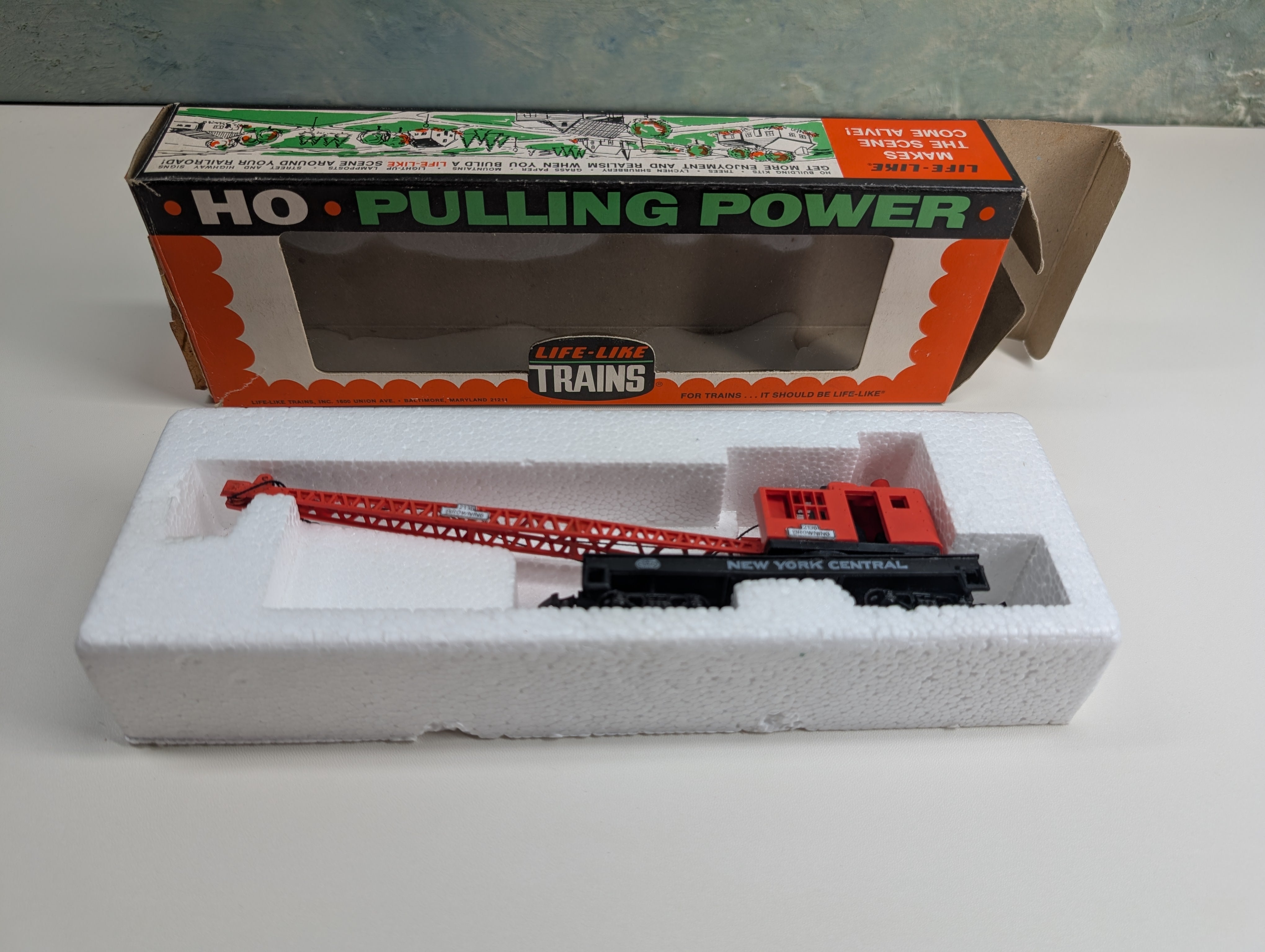 USED Life-Like HO Scale 2136 Browning Crane New York Central