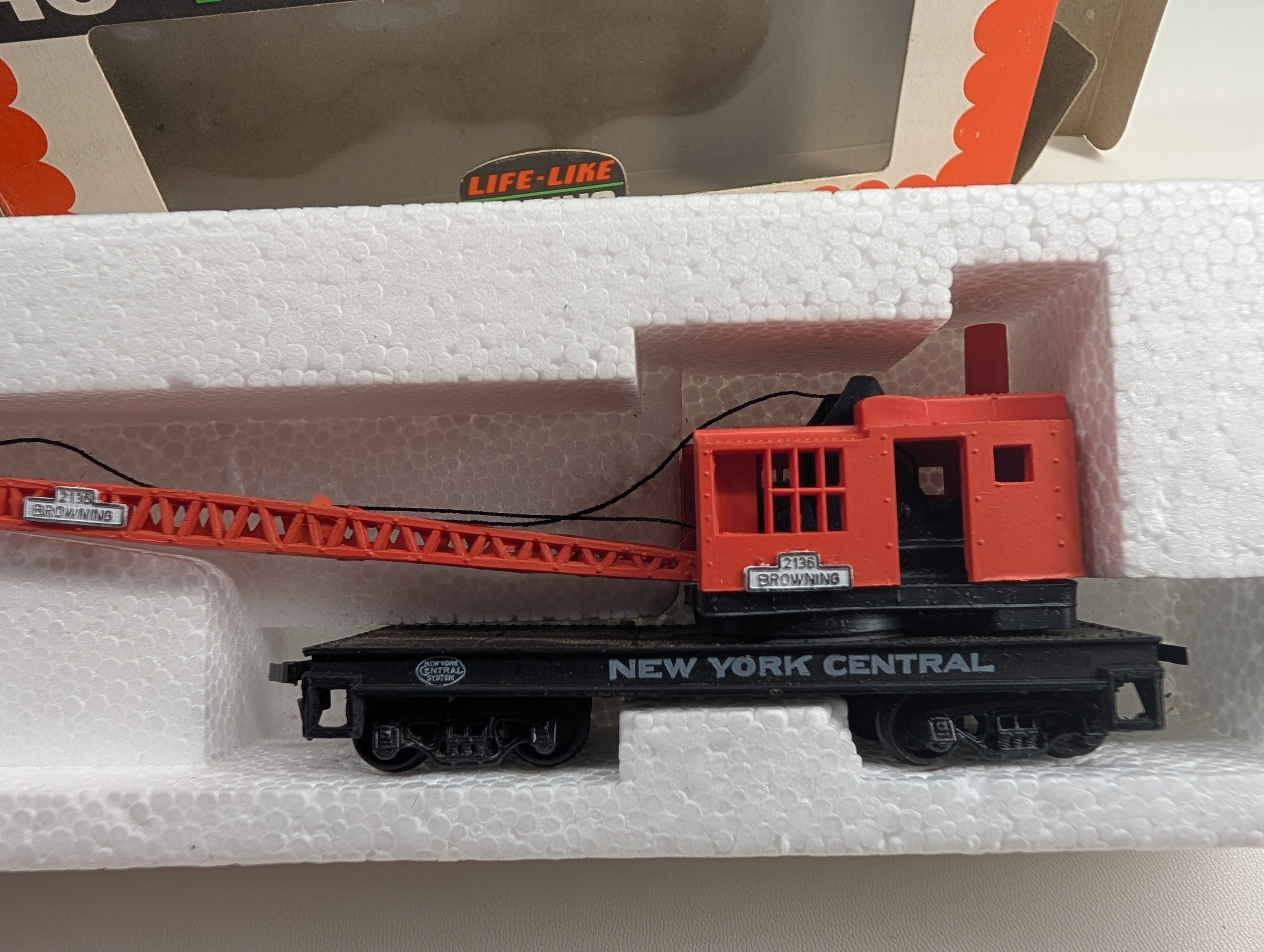 USED Life-Like HO Scale 2136 Browning Crane New York Central