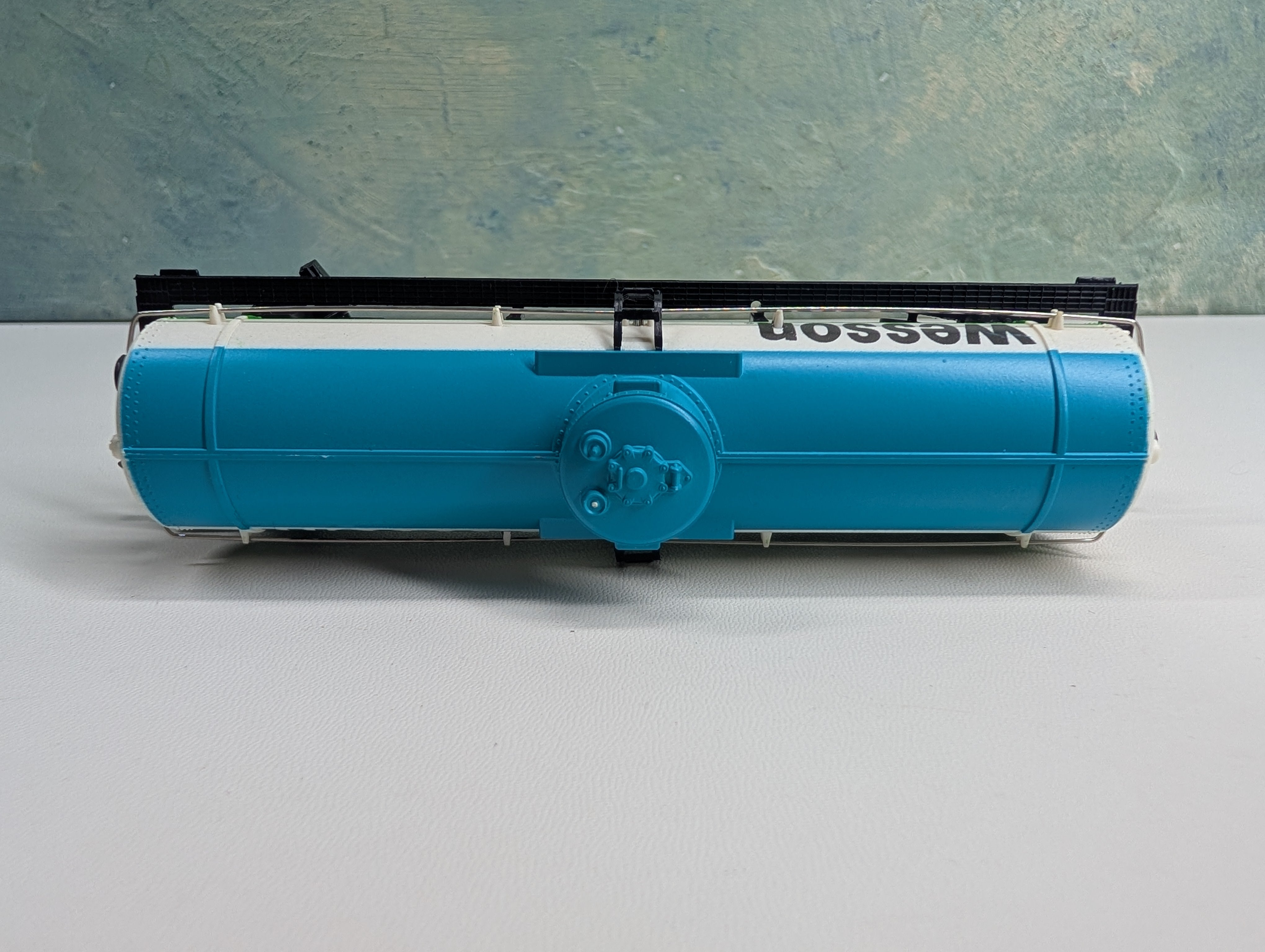 USED Tyco HO Scale Single Dome Tank Car Wesson GATX #9876 Pure Vegetable Oil