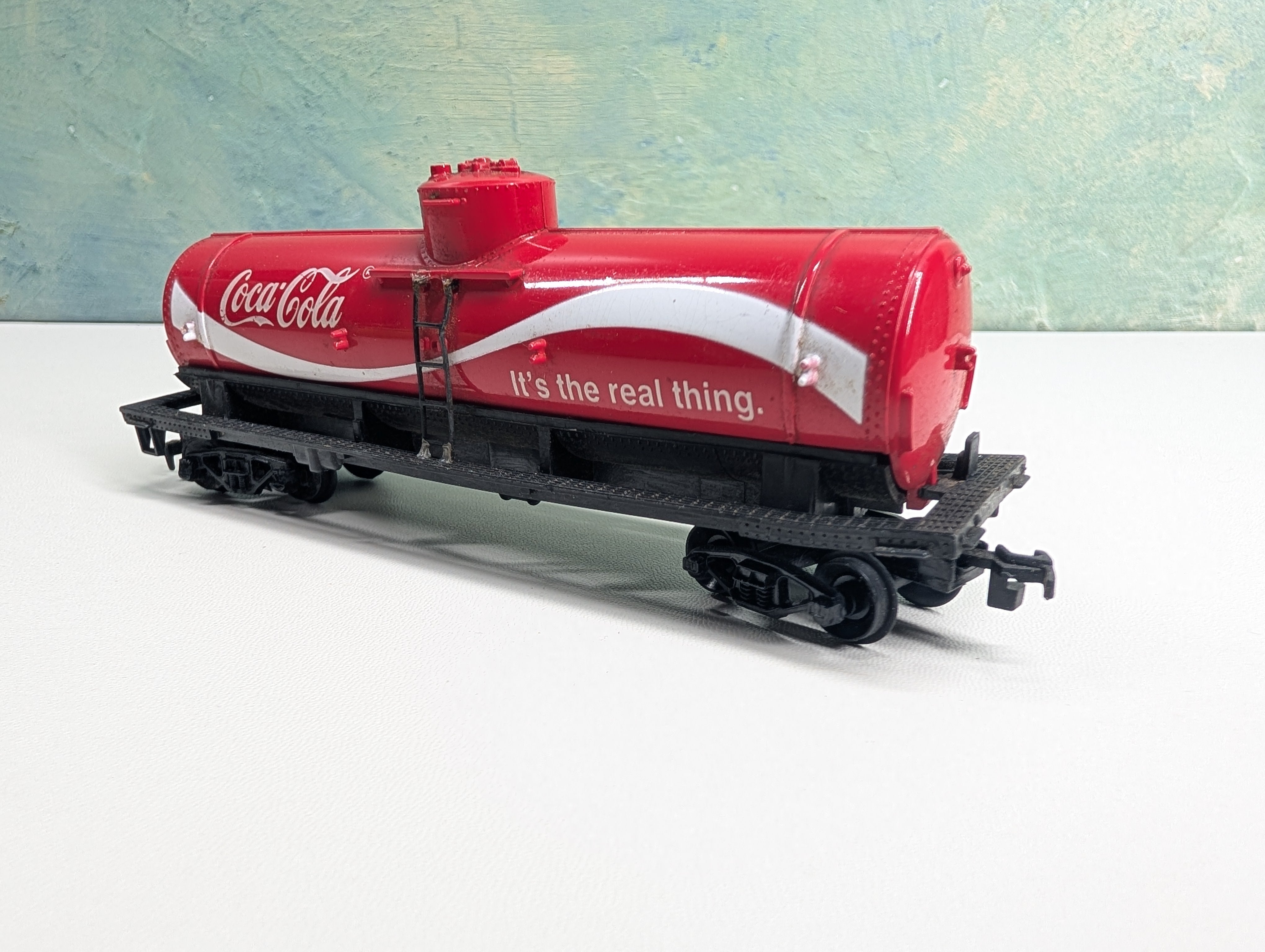USED Tyco HO Scale Single Dome Tank Car Coca-Cola