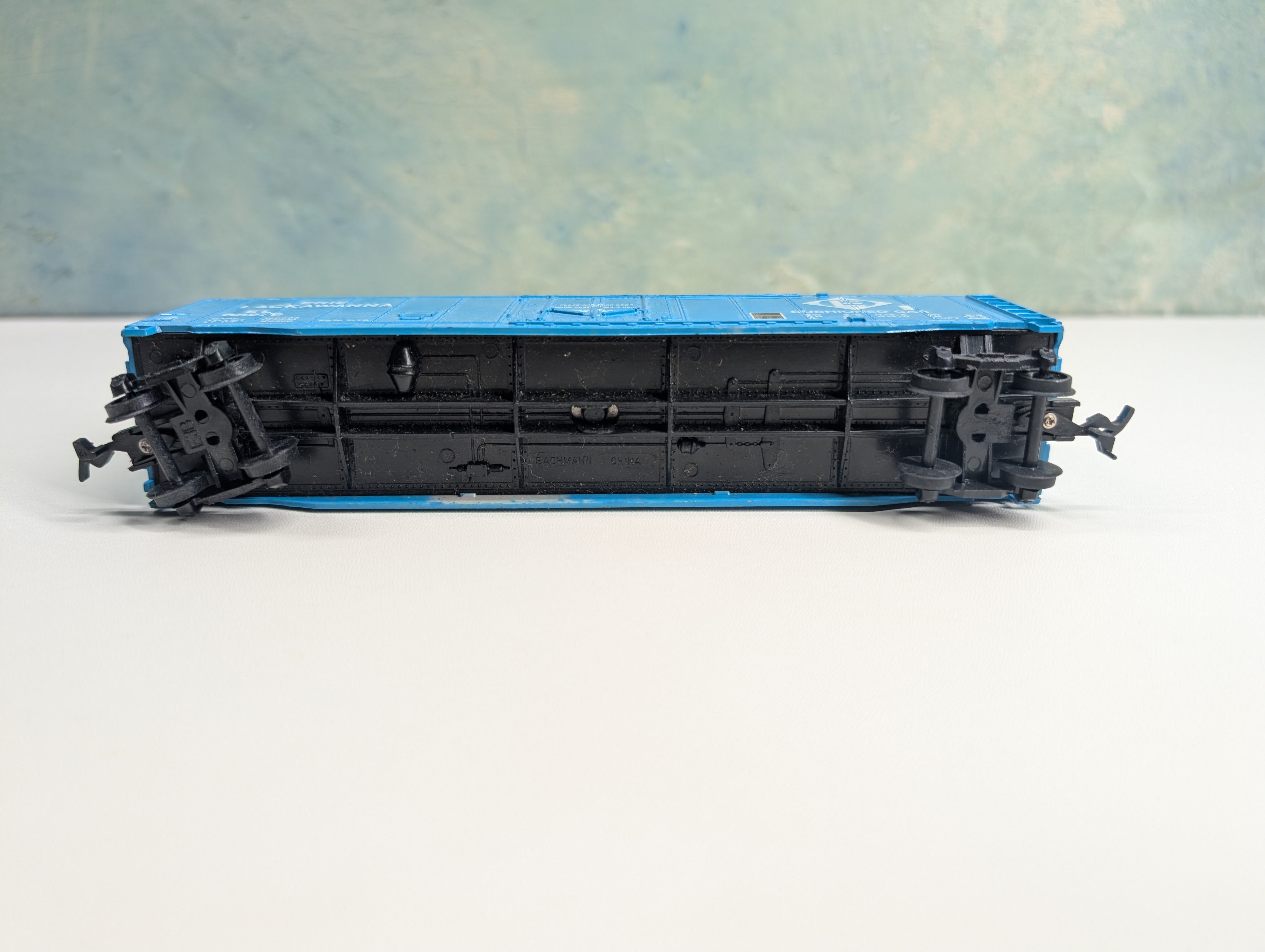 USED Bachmann HO Scale 50' Box Car Erie Lackawanna EL #68279