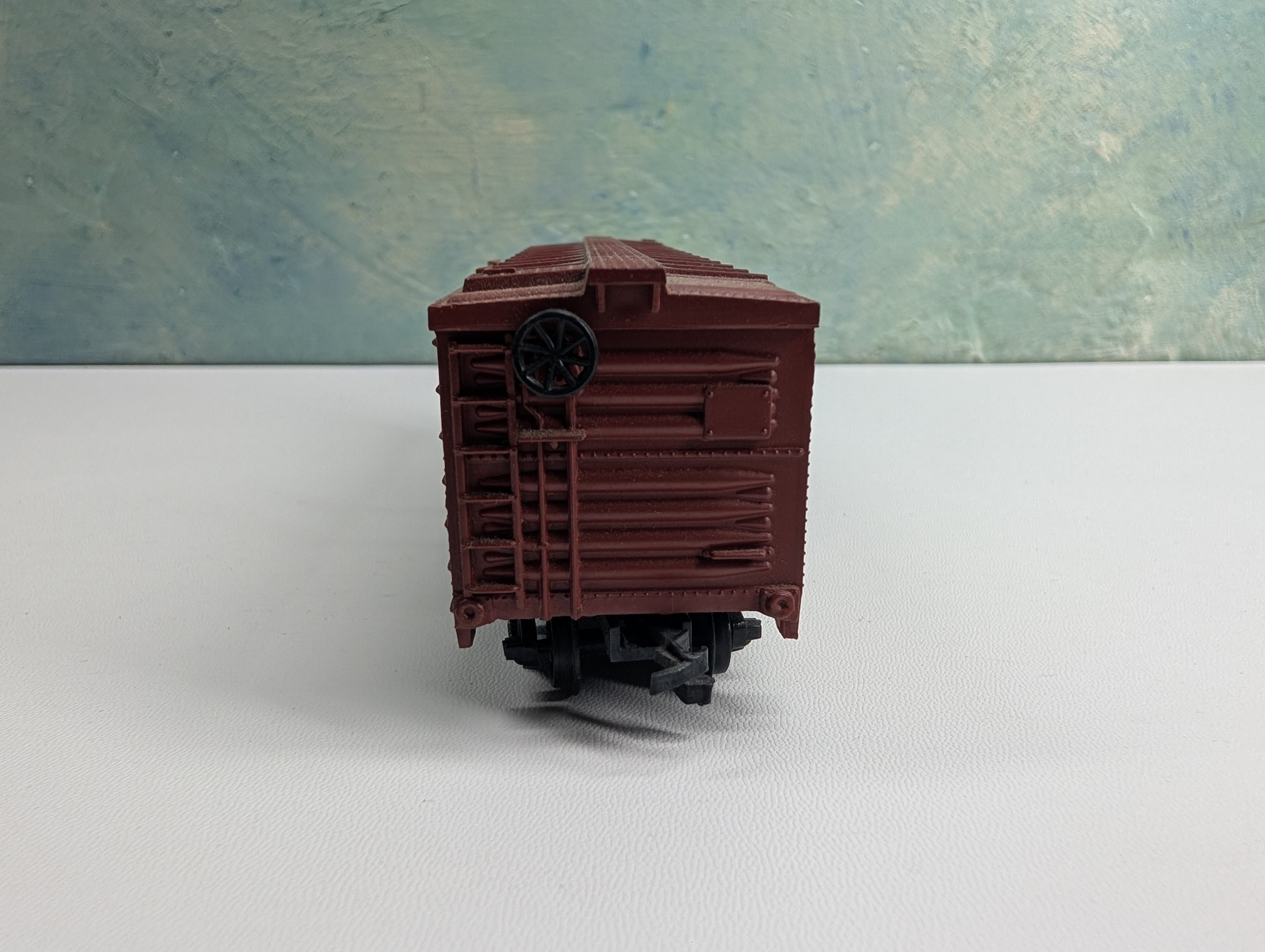 USED Life-Like HO Scale 42' Wooden Box Car Burlington CB&Q #26216