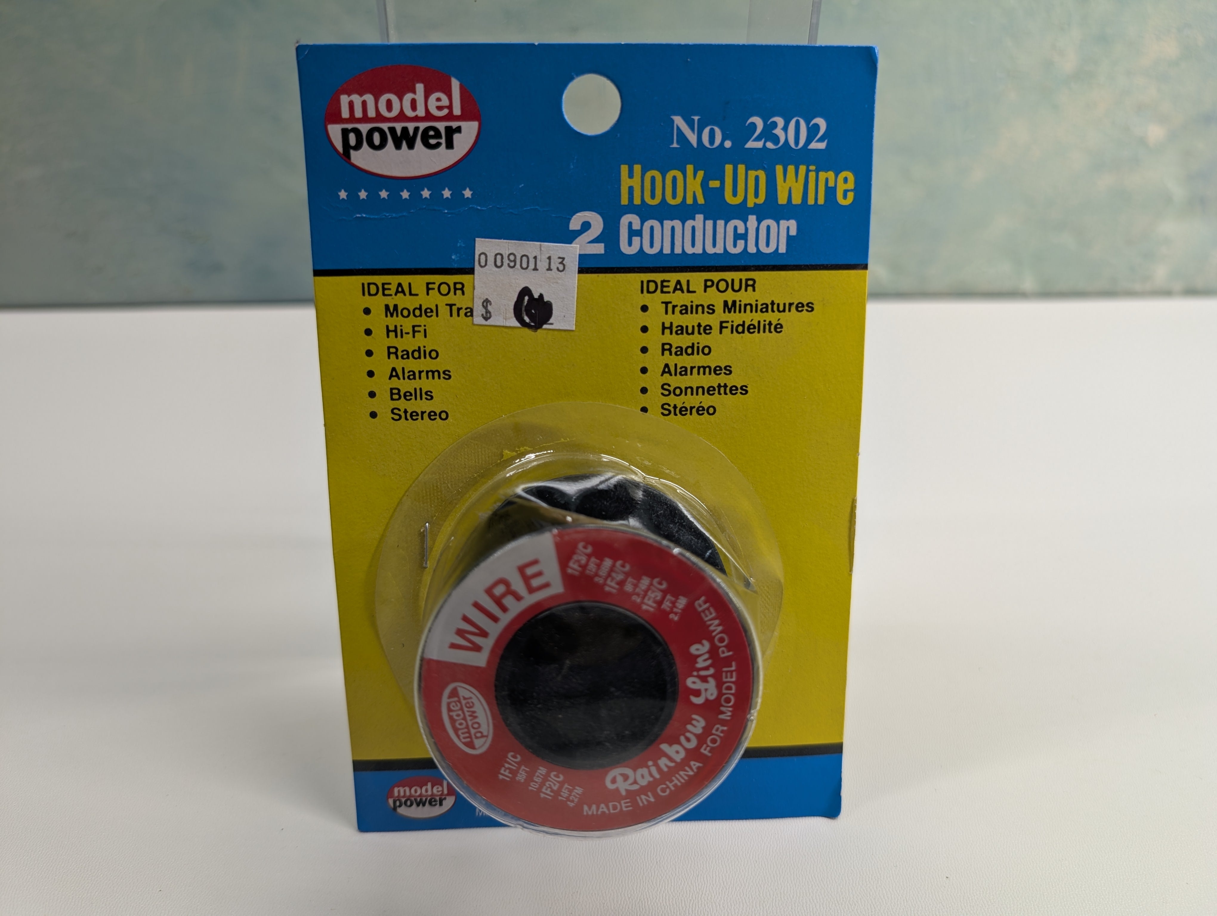 Model Power 2302 MULTI Scale 2 Conductor Hook-Up Wire for Model Trains