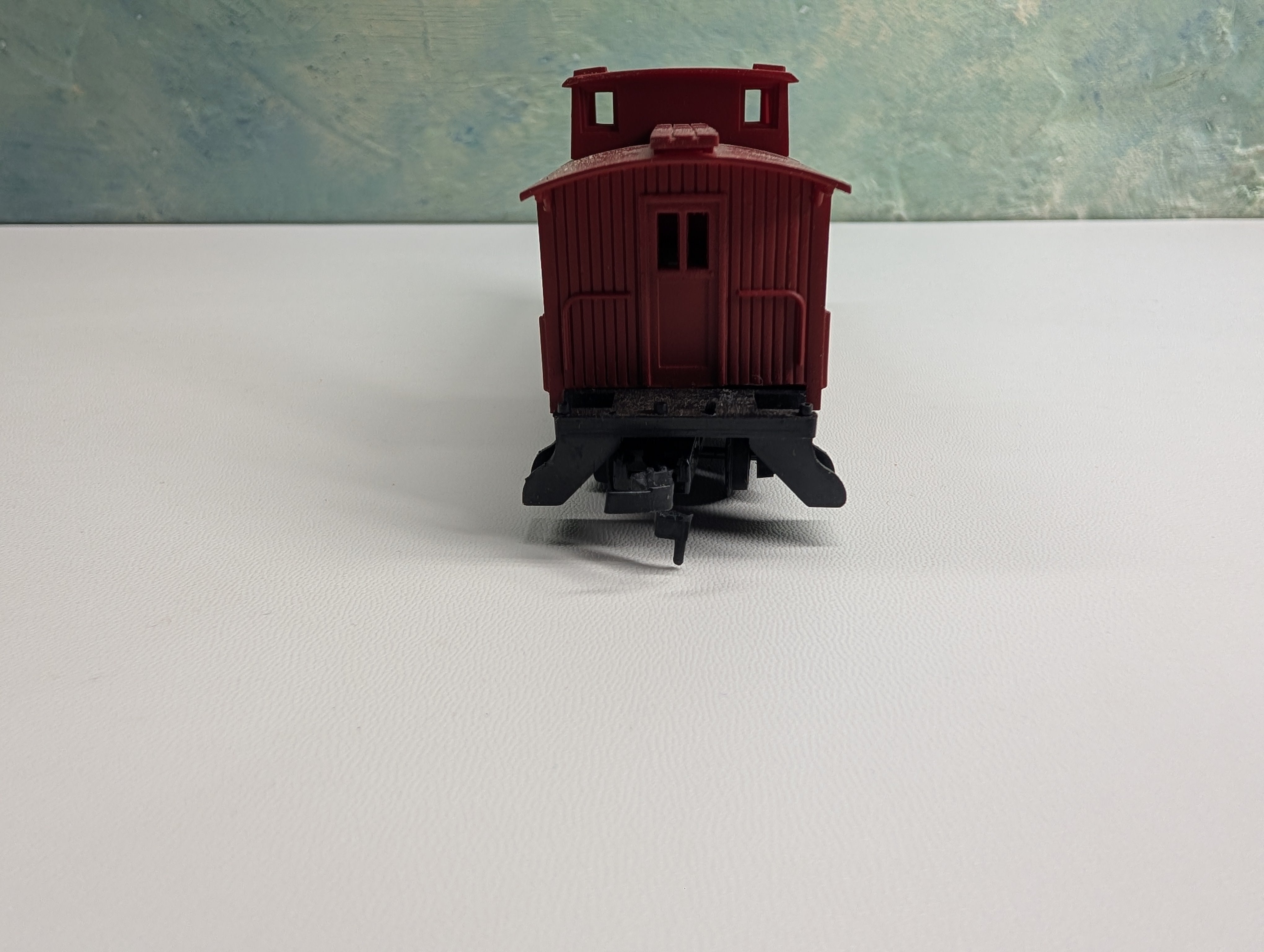 USED Mantua HO Scale OT Old Time Wood Caboose Baltimore and Ohio B&O #208