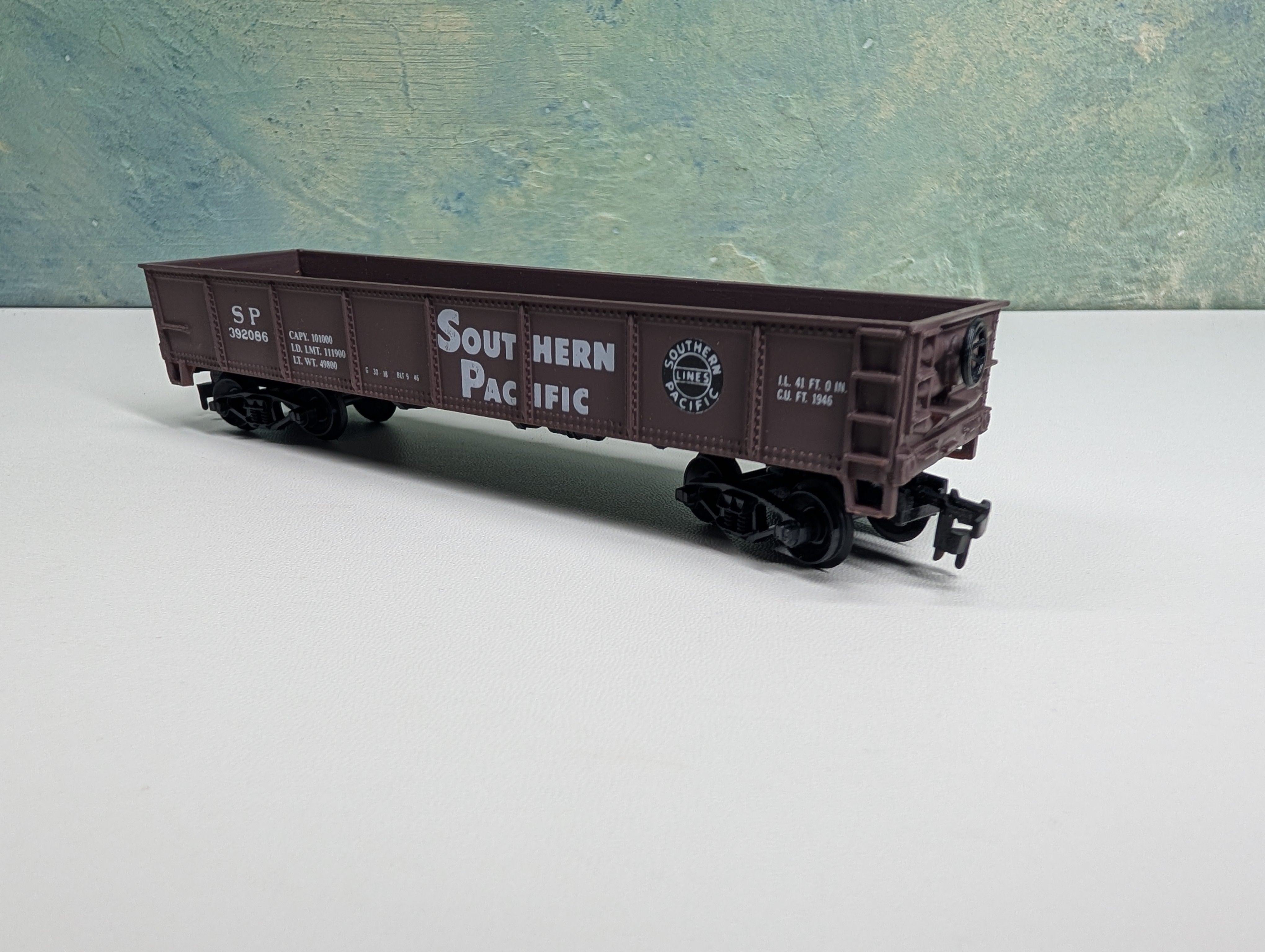 USED Life-Like HO Scale 40' Gondola Southern Pacific SP #392086