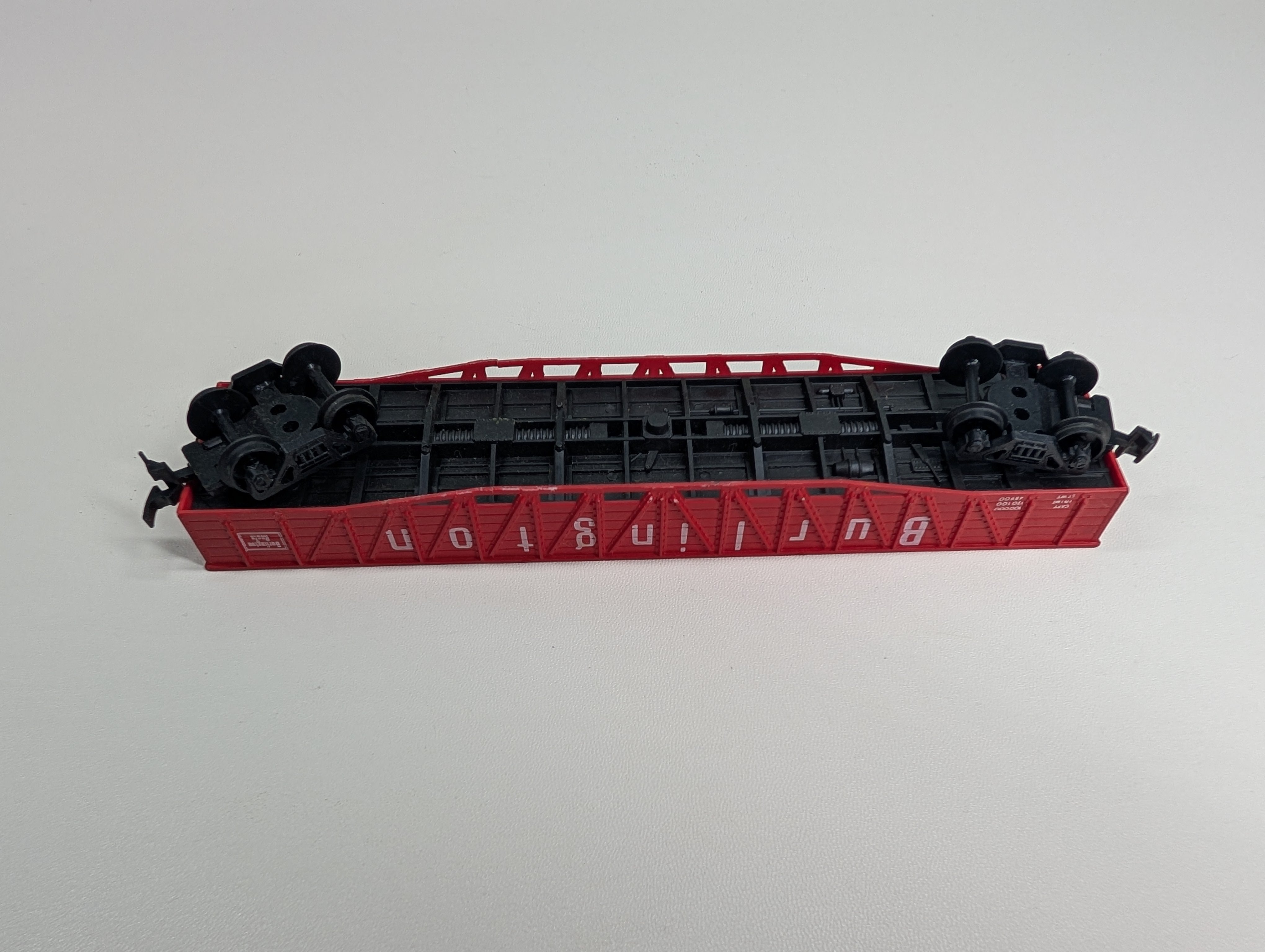 USED AHM HO Scale 50' Wooden Gondola Burlington