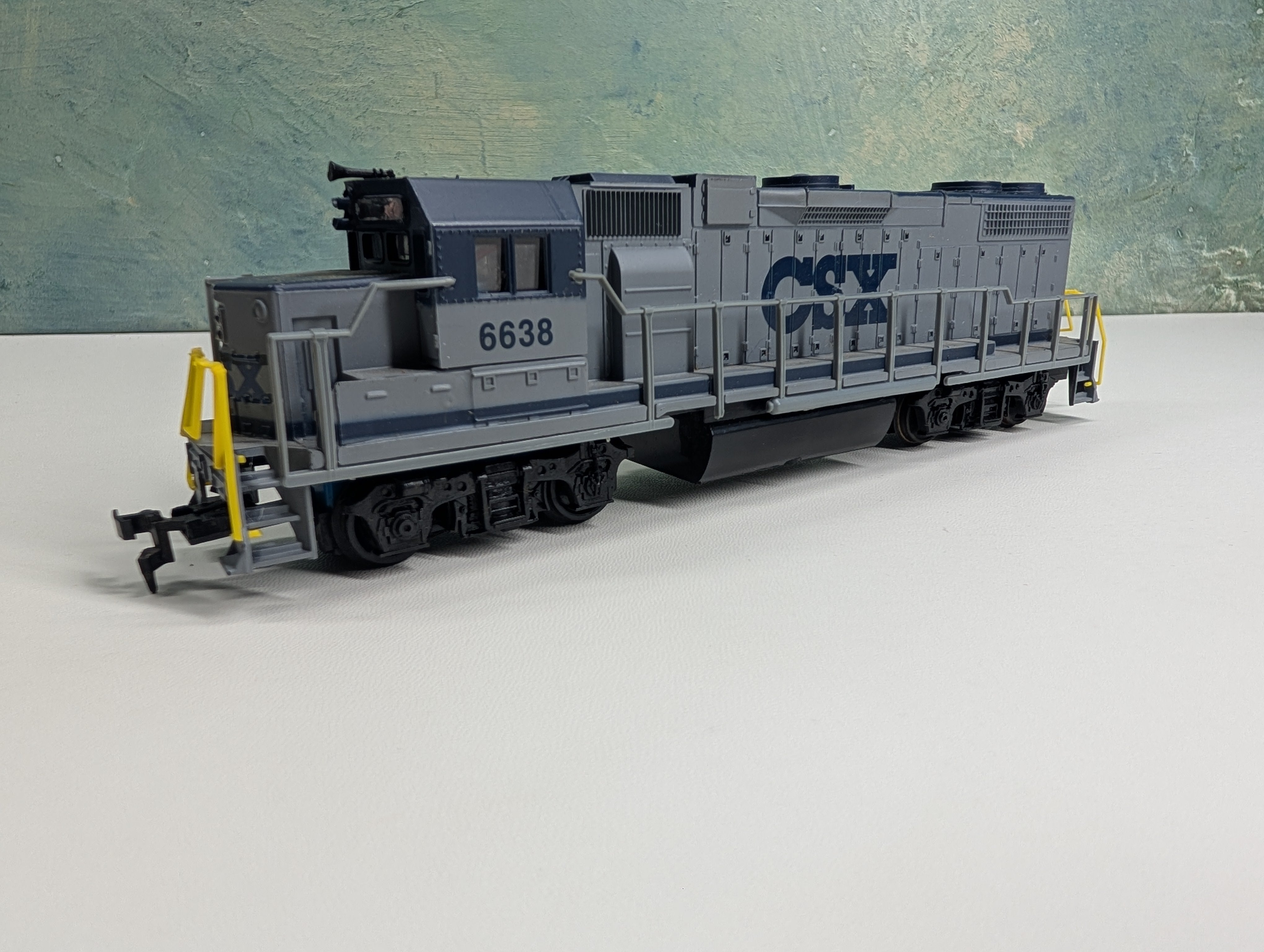 USED Life-Like HO Scale GP38 Diesel Locomotive CSX #6638 Tested! DC