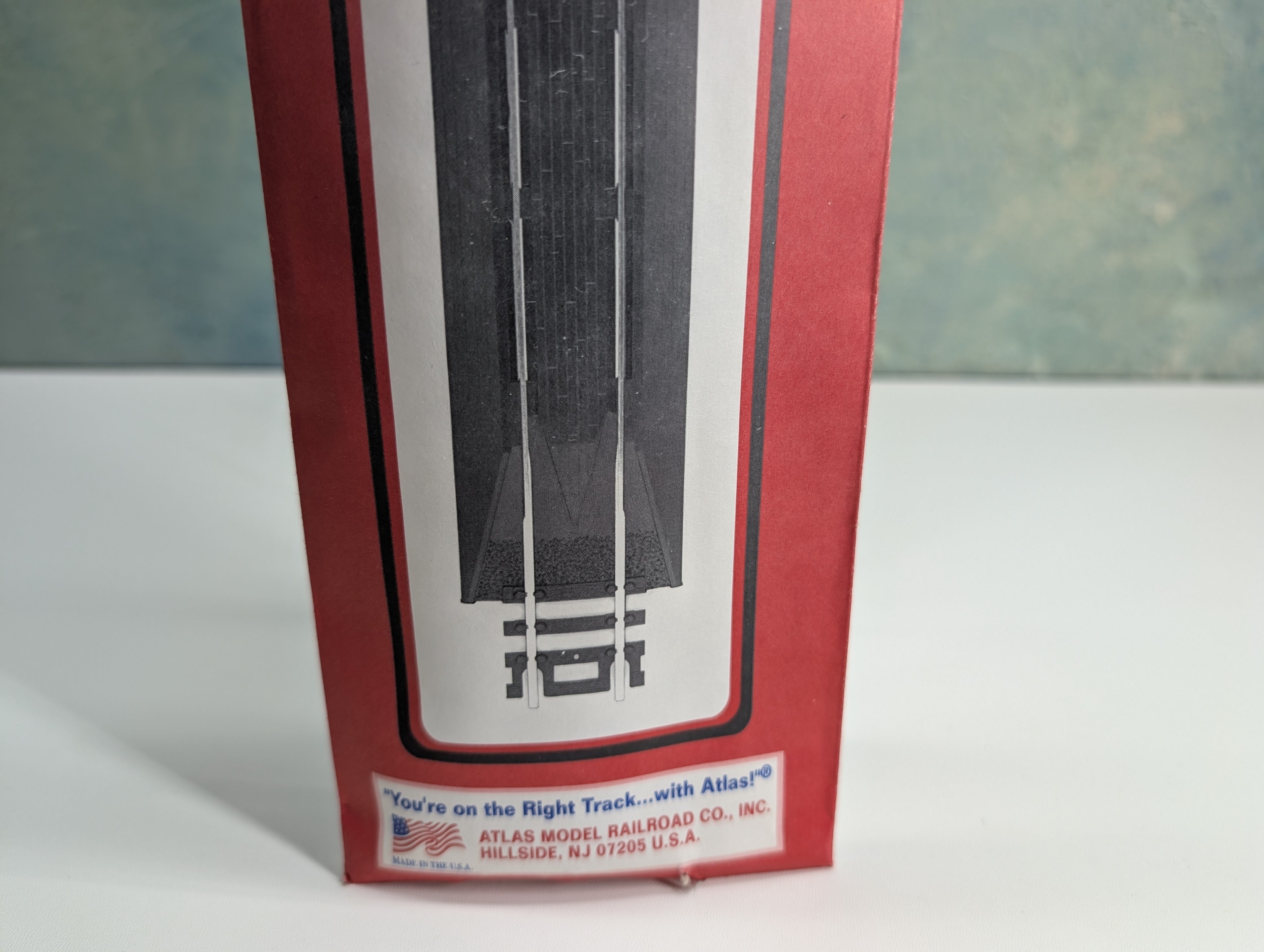 Atlas 844 HO Scale 9" Straight Rerailer Snap-Track, Code 100 Nickel Silver (3 pcs)
