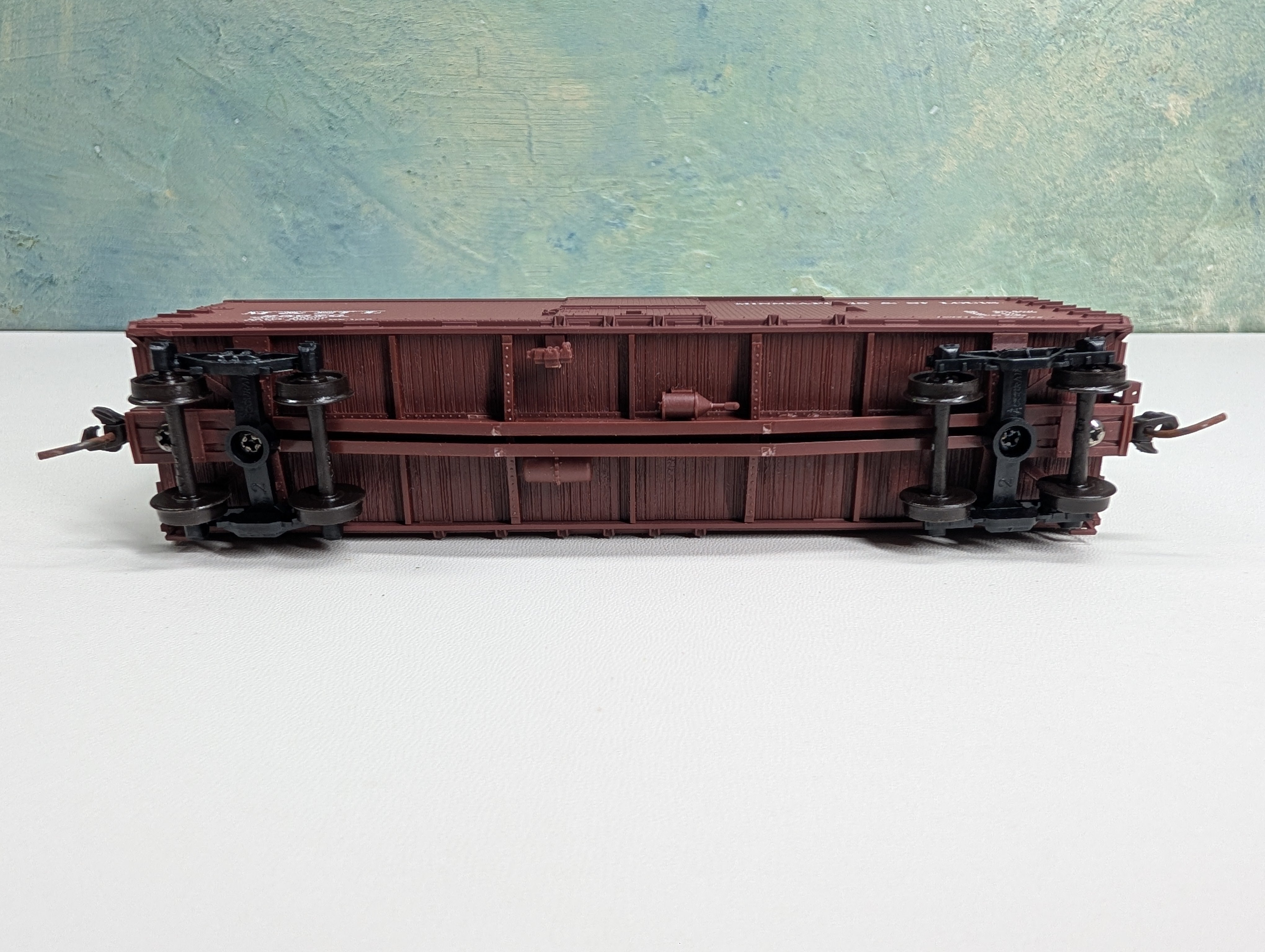 USED Accurail HO Scale 41' Wooden Box Car Minneapolis & St Louis M&StL #25670