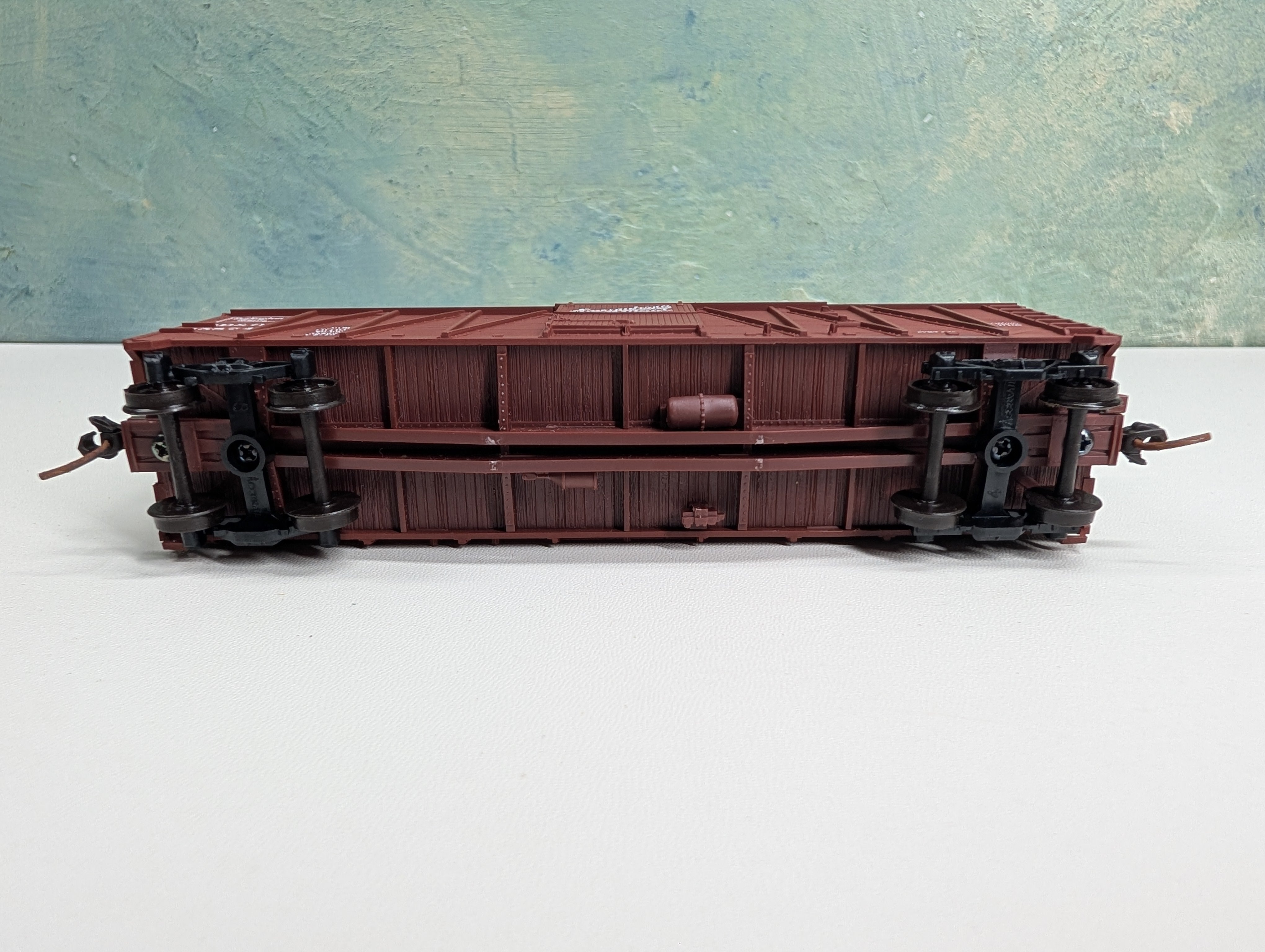 USED Accurail HO Scale 41' OB Wooden Box Car Burlington CB&Q #15874