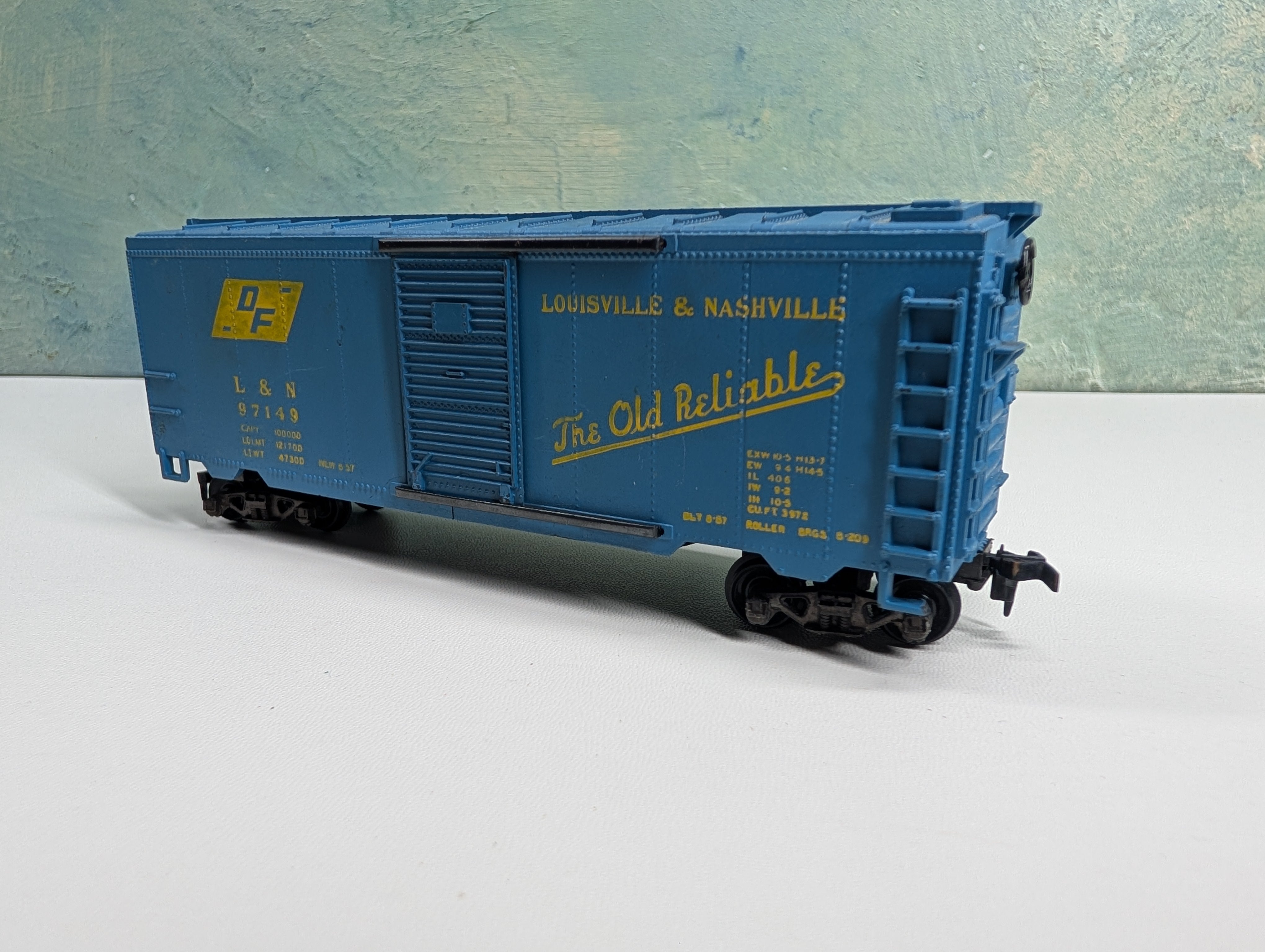USED Varney HO Scale 40' Box Car Louisville & Nashville L&N #97149