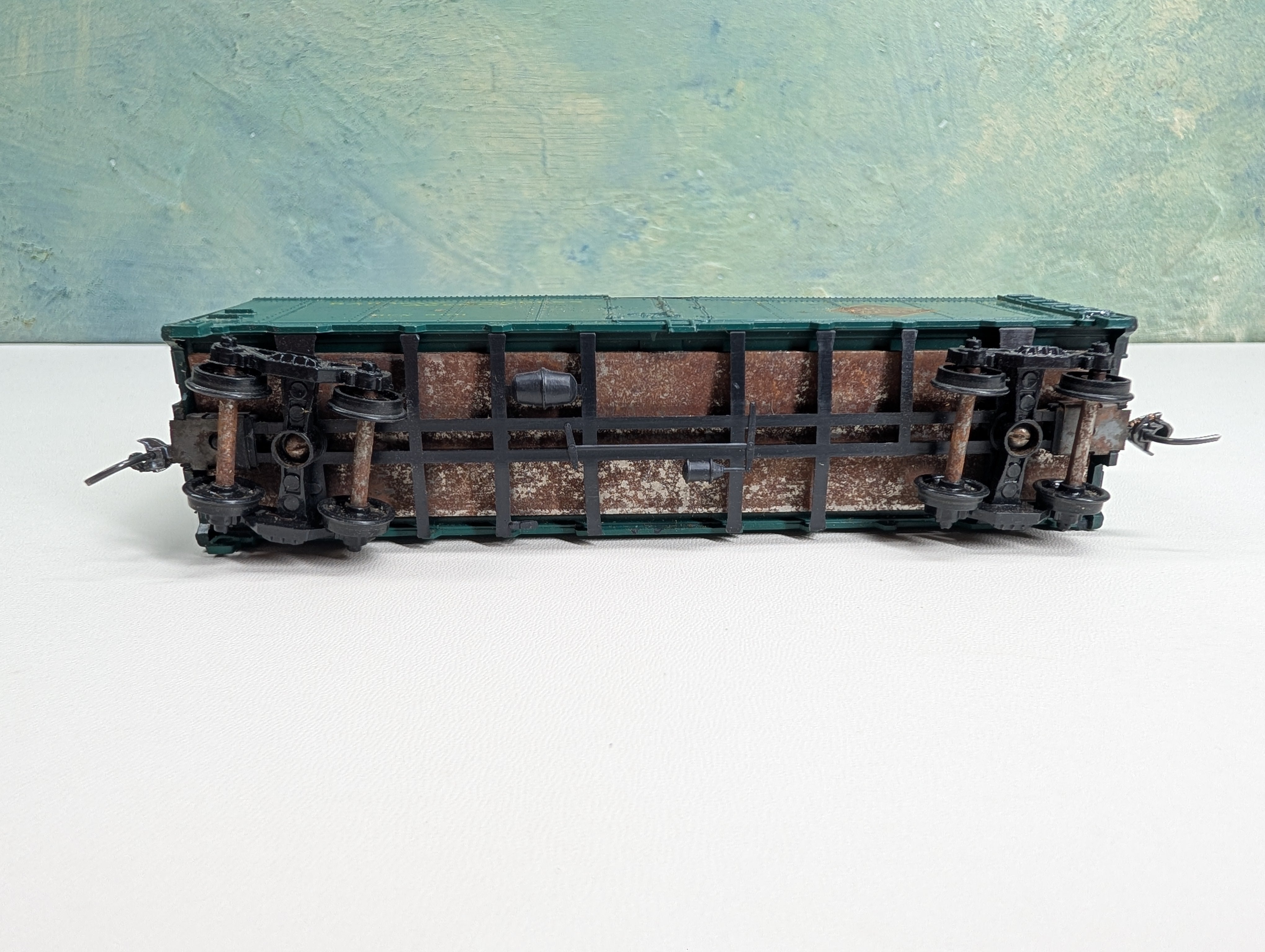 USED Athearn HO Scale 40' Reefer Box Car Railway Express Agency REX #6101