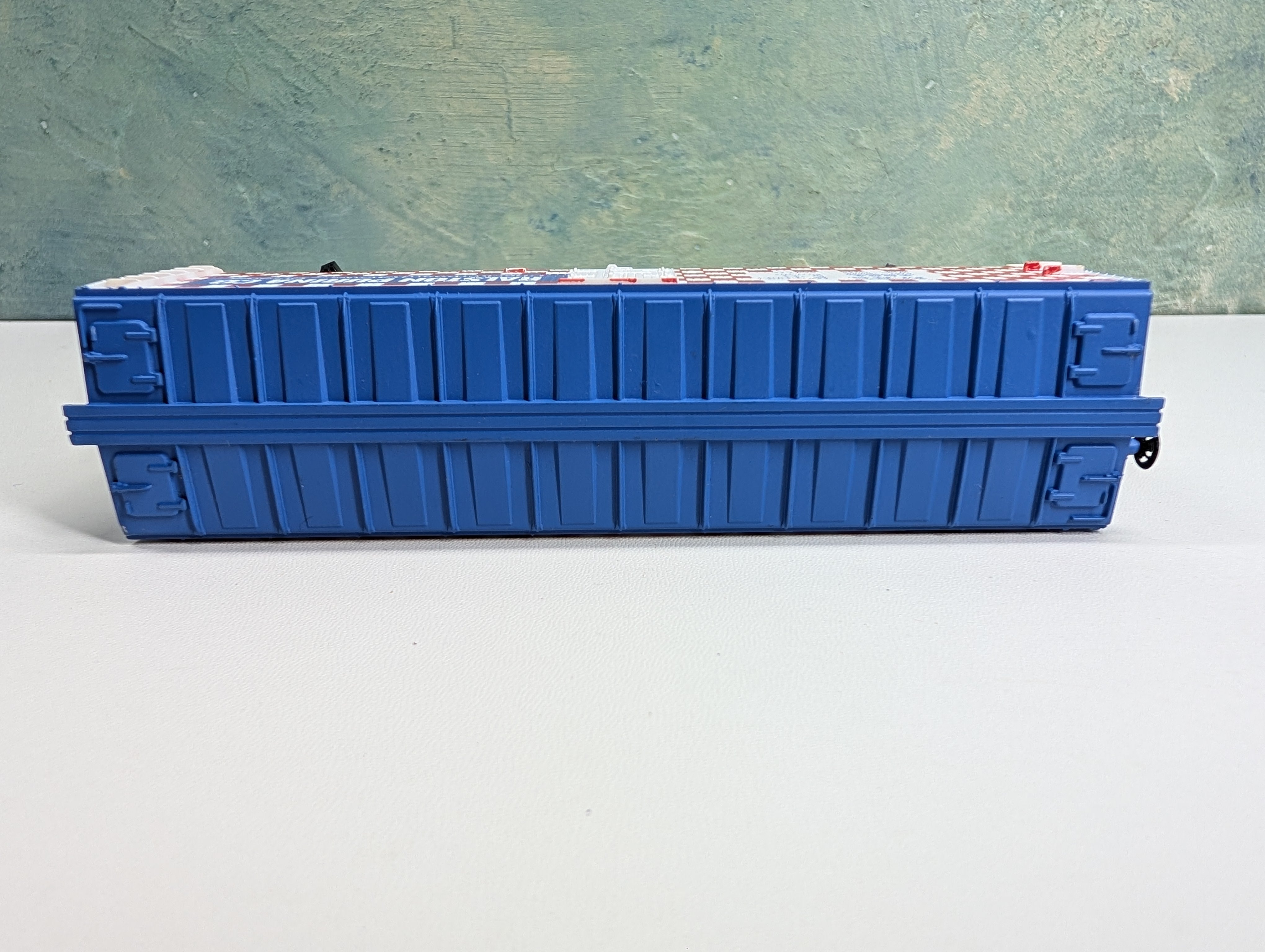 USED Tyco HO Scale 40' Wooden Reefer Box Car Purina MRS #4554