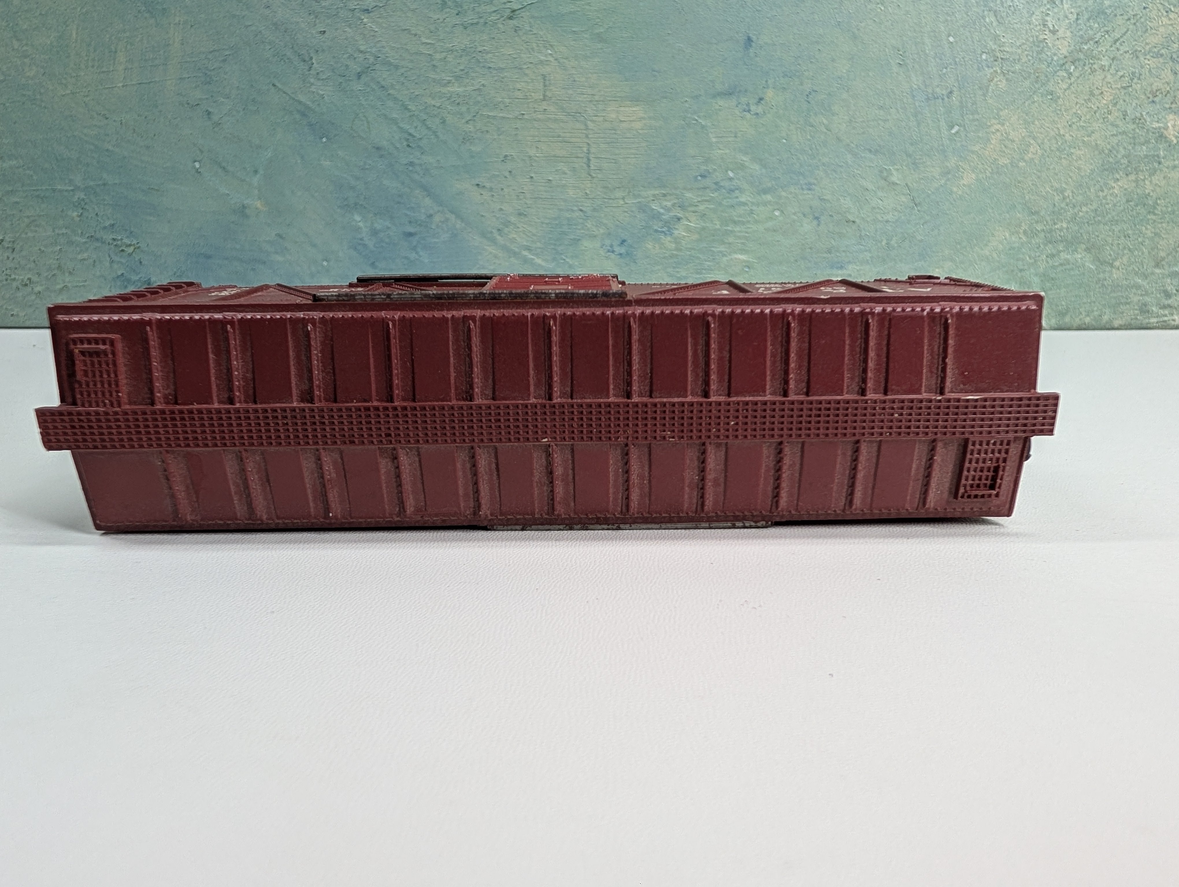 USED Varney HO Scale 42' Wooden Box Car Santa Fe ATSF #1289057