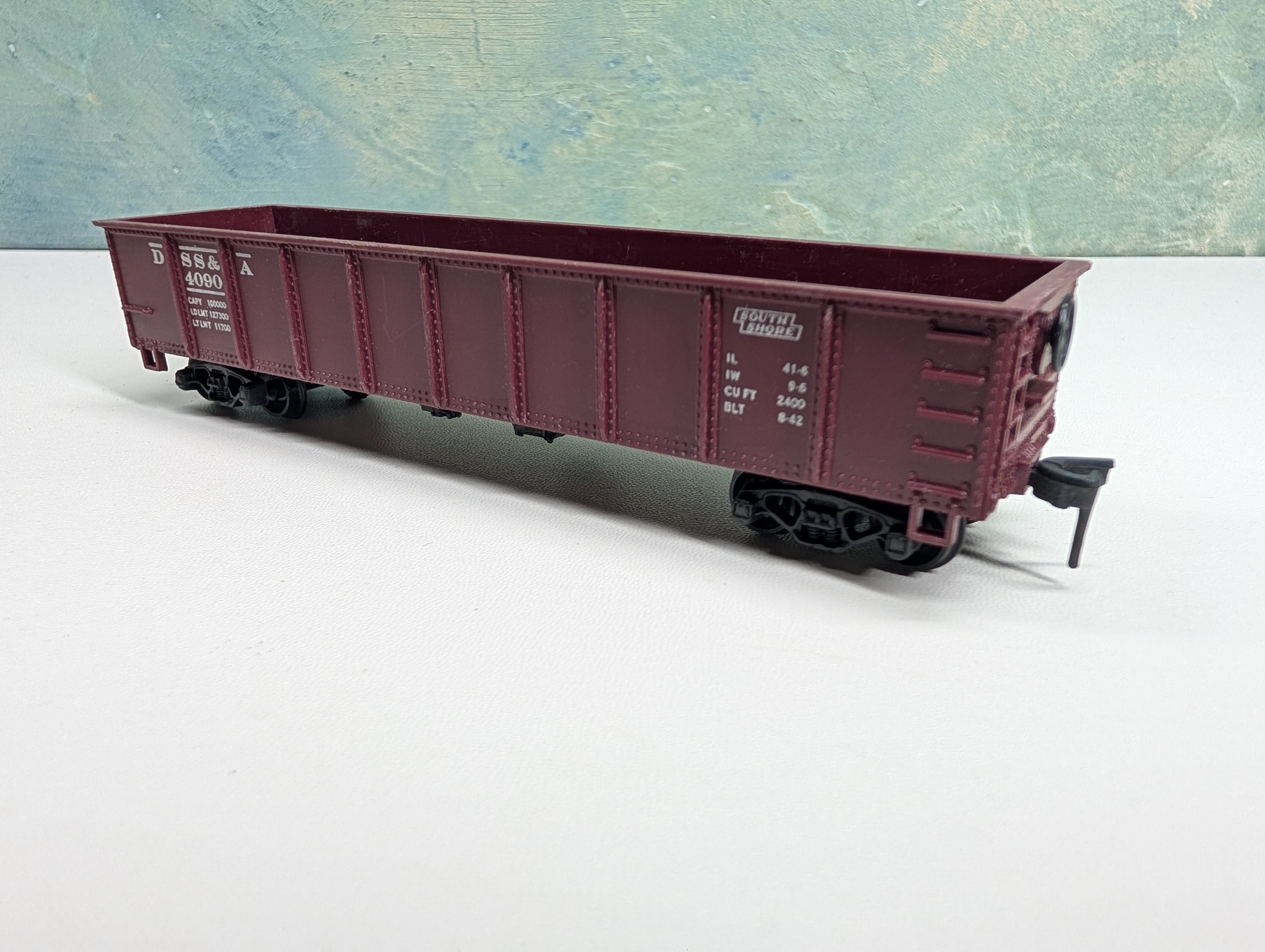 USED HOBBYLINE HO Scale 40' Gondola Duluth South Shore & Atlantic DSS&A #4090
