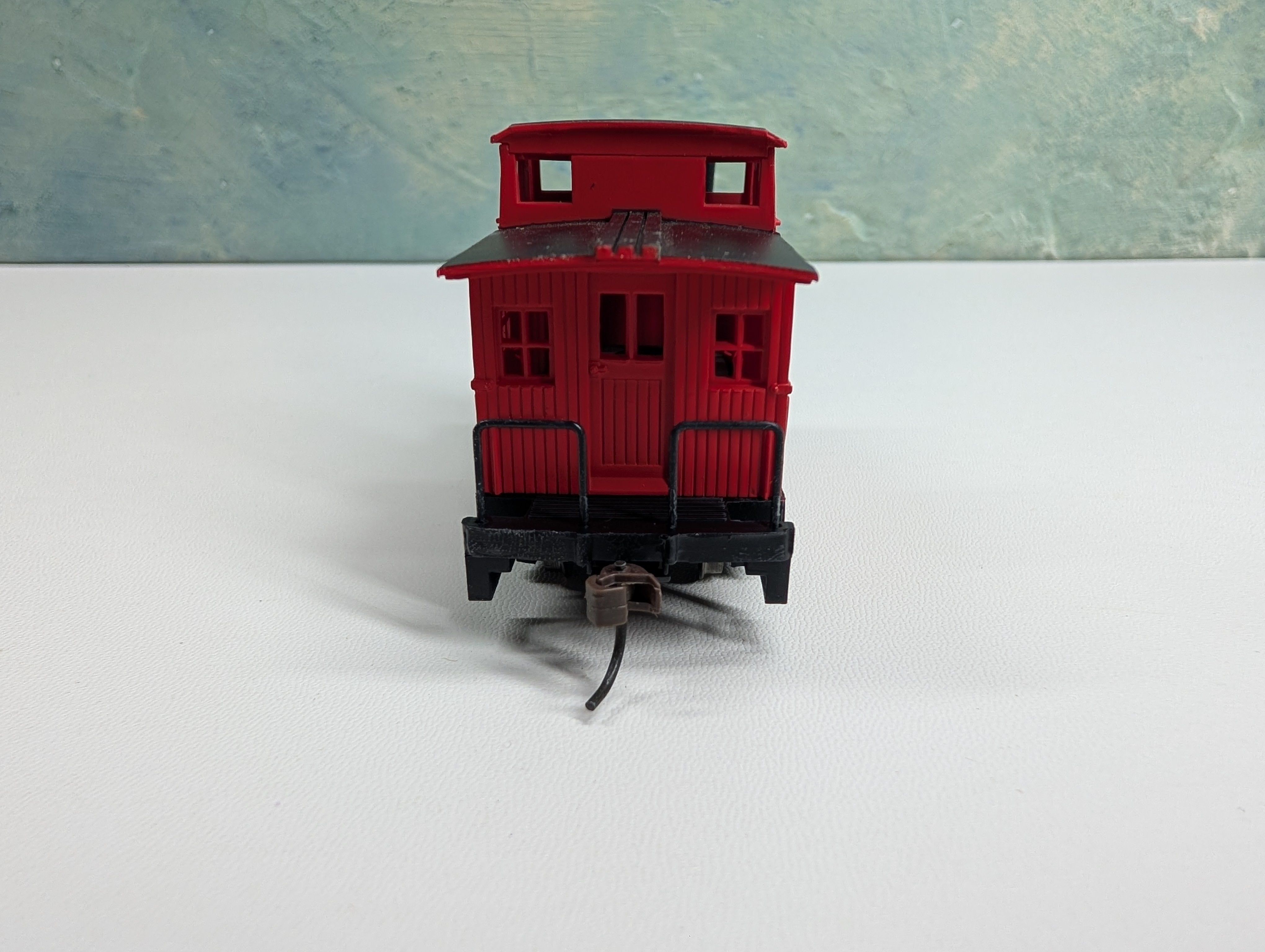 USED Bachmann 18437 HO Scale Silver Series Bobber Caboose Ligonier Valley LGV #57 Metal Wheels
