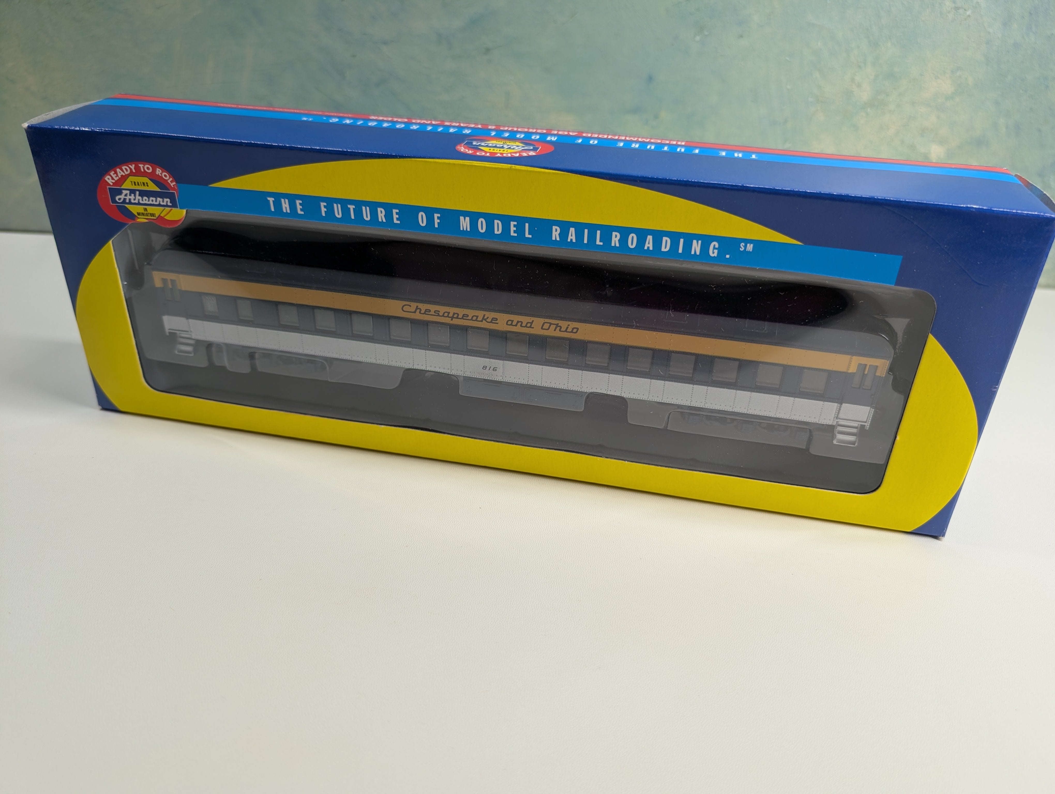 USED Athearn 7823 HO Scale Diner Passenger Car Chesapeake and Ohio #816
