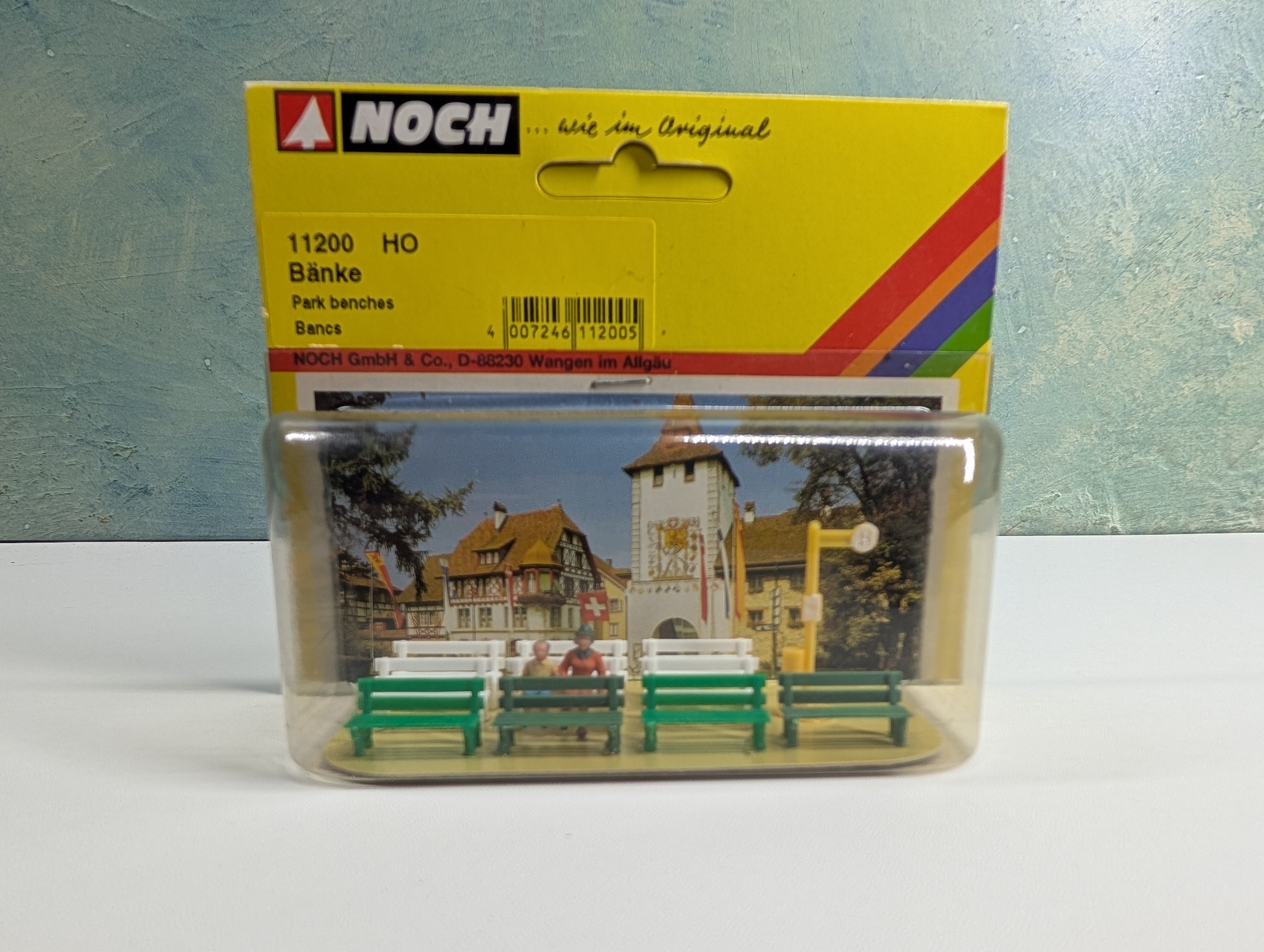 Noch 11200 HO Scale Park Benches