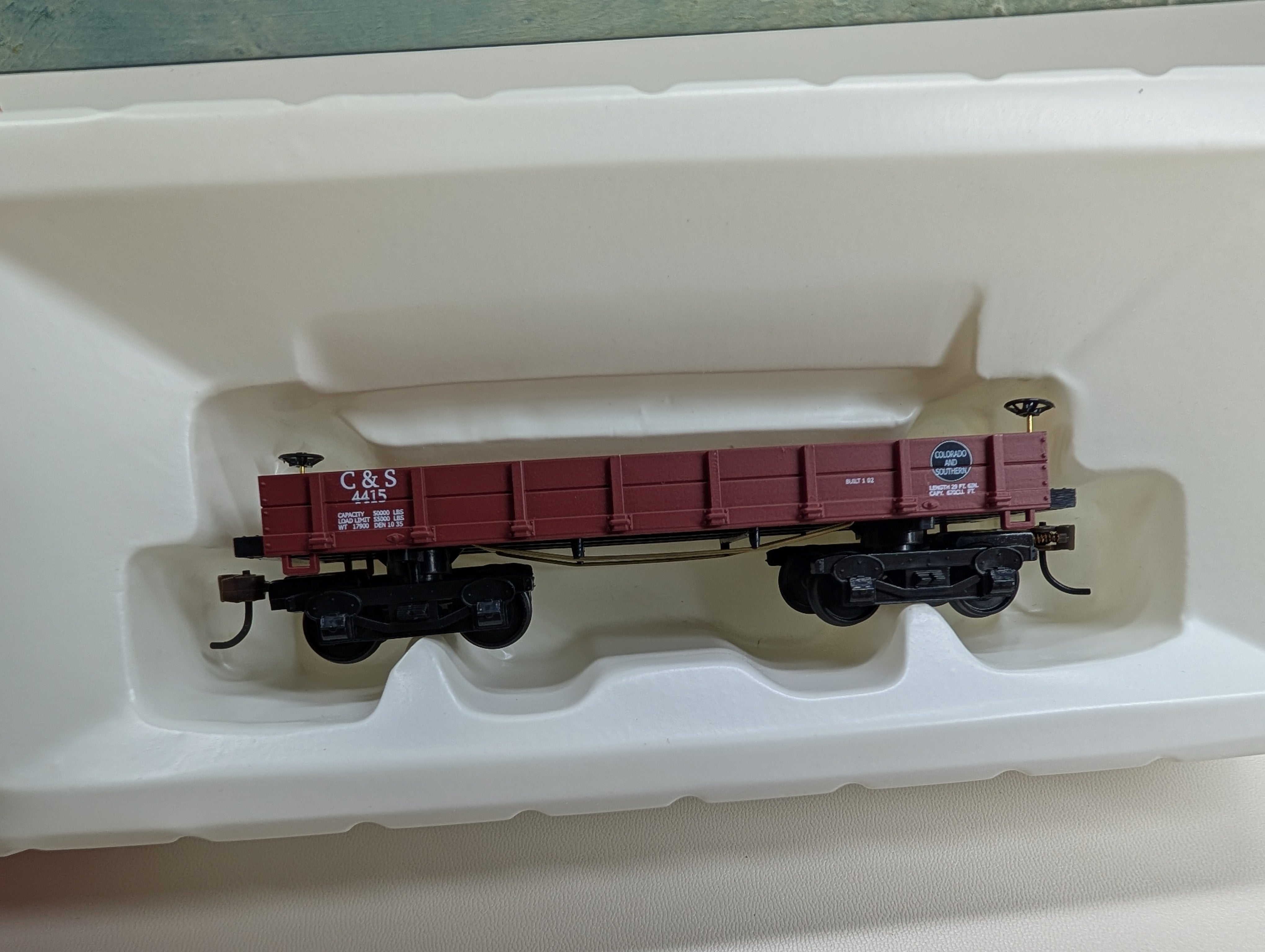 USED Mantua 721400 HO Scale 1860 Coal Gondola Colorado & Southern C&S #4415