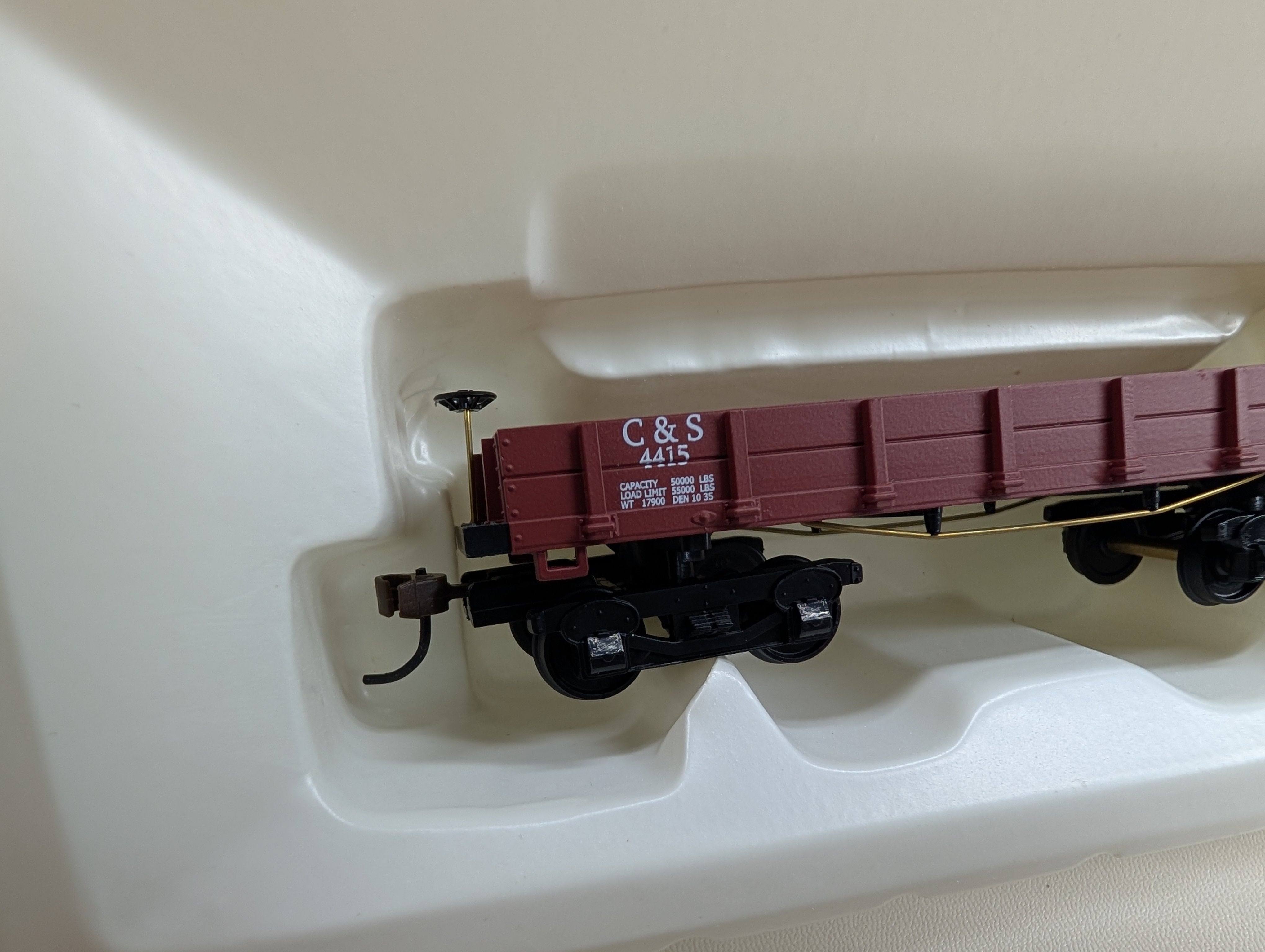 USED Mantua 721400 HO Scale 1860 Coal Gondola Colorado & Southern C&S #4415