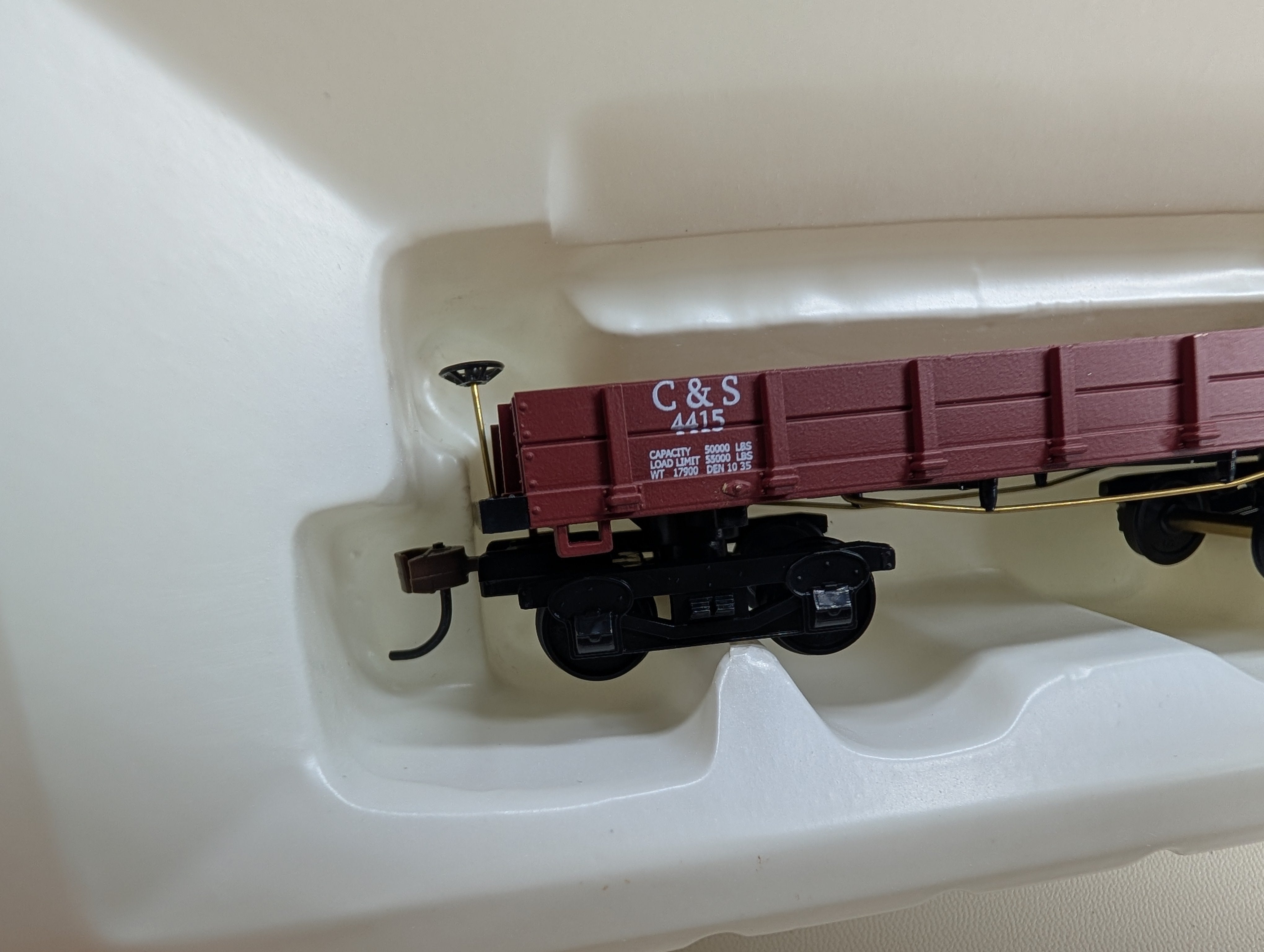 USED Mantua 721400 HO Scale 1860 Coal Gondola Colorado & Southern C&S #4415