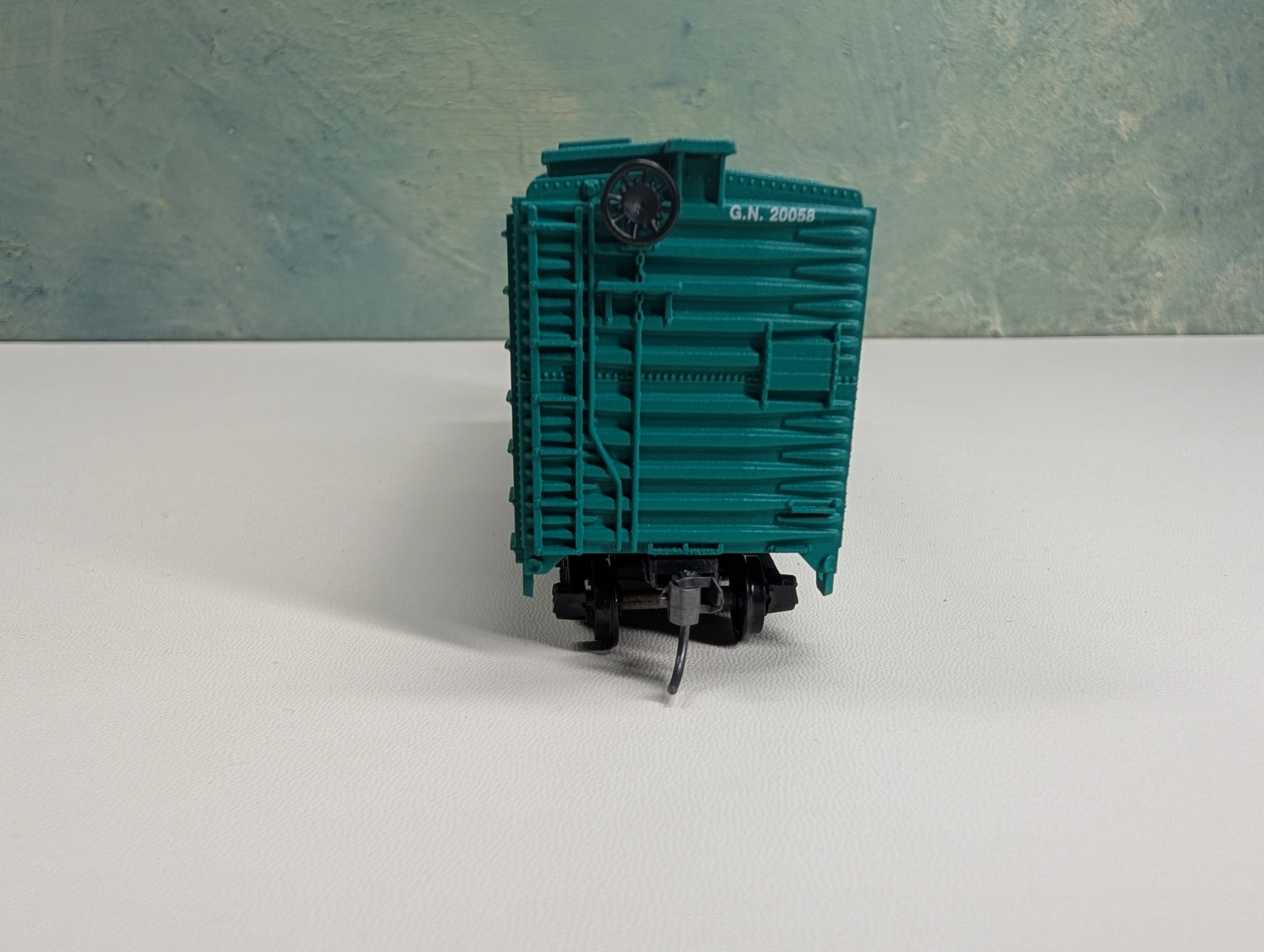 USED Athearn HO Scale 40' Box Car Great Northern GN #20058 Railrunner Custom