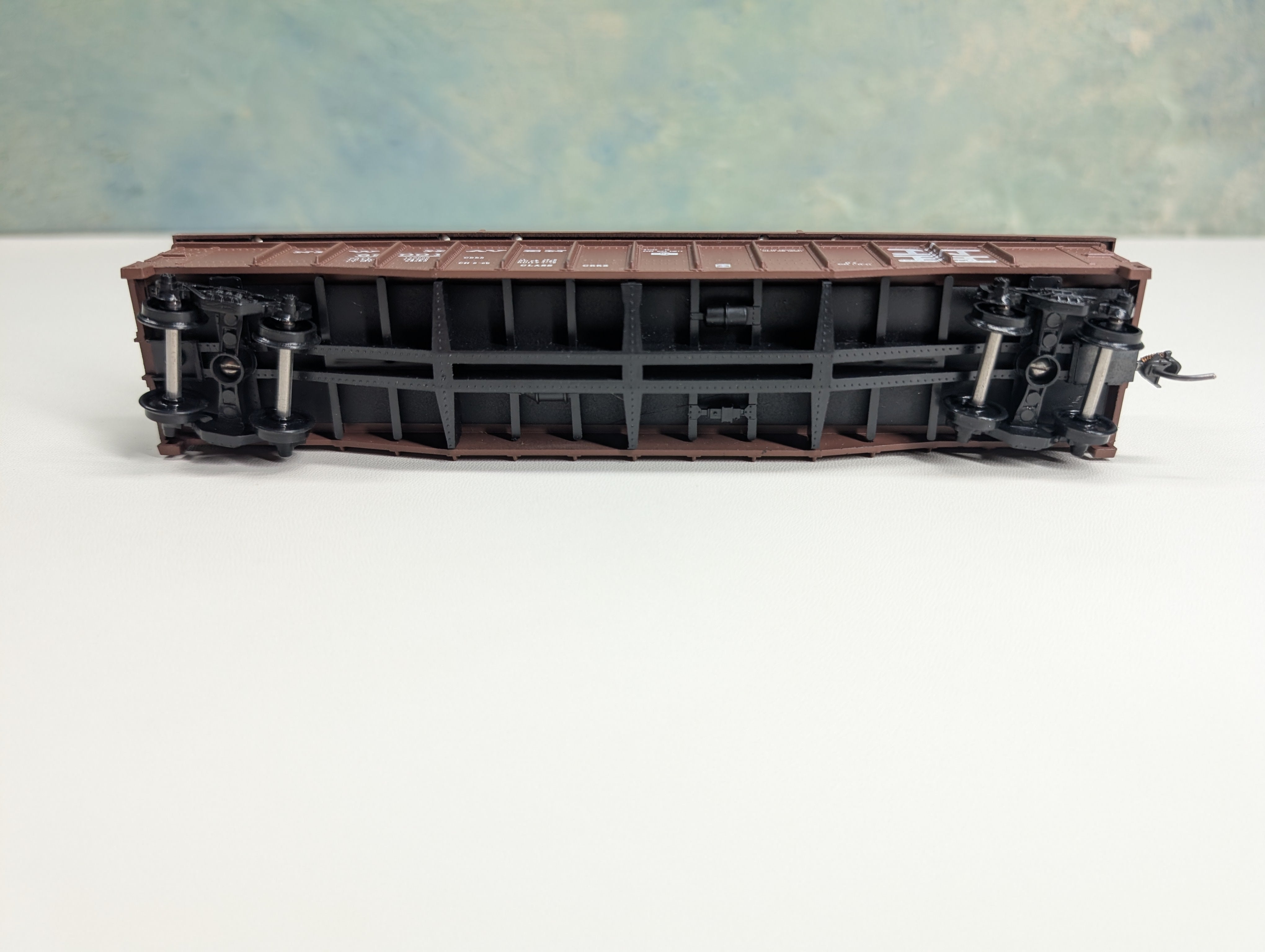 USED Athearn HO Scale Covered 50' Gondola New Haven NH #62001 Robin's Rails Custom