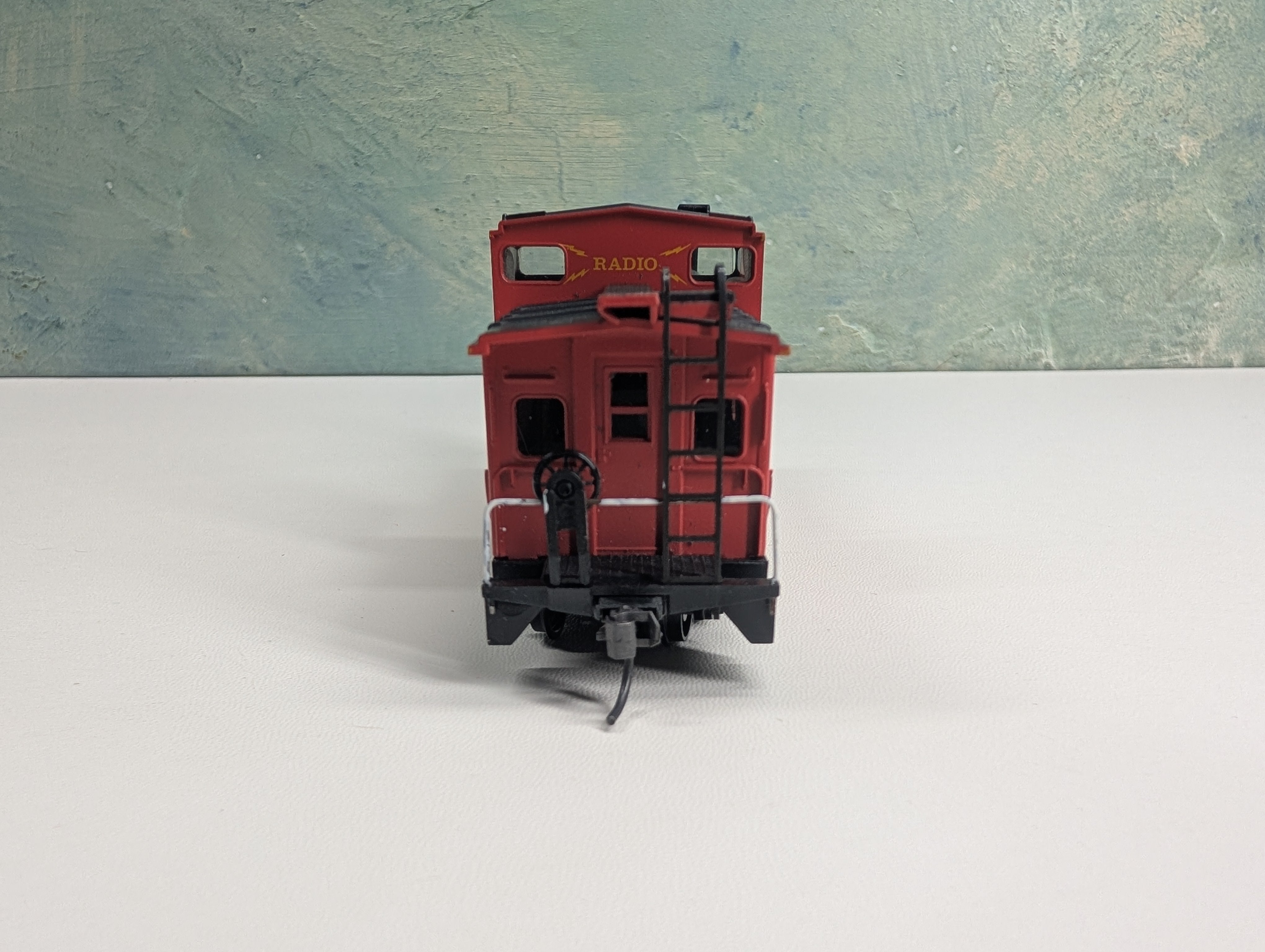 USED Athearn 258 HO Scale Wide Vision Caboose Delaware and Hudson D&H #35712 Rail Runner Custom