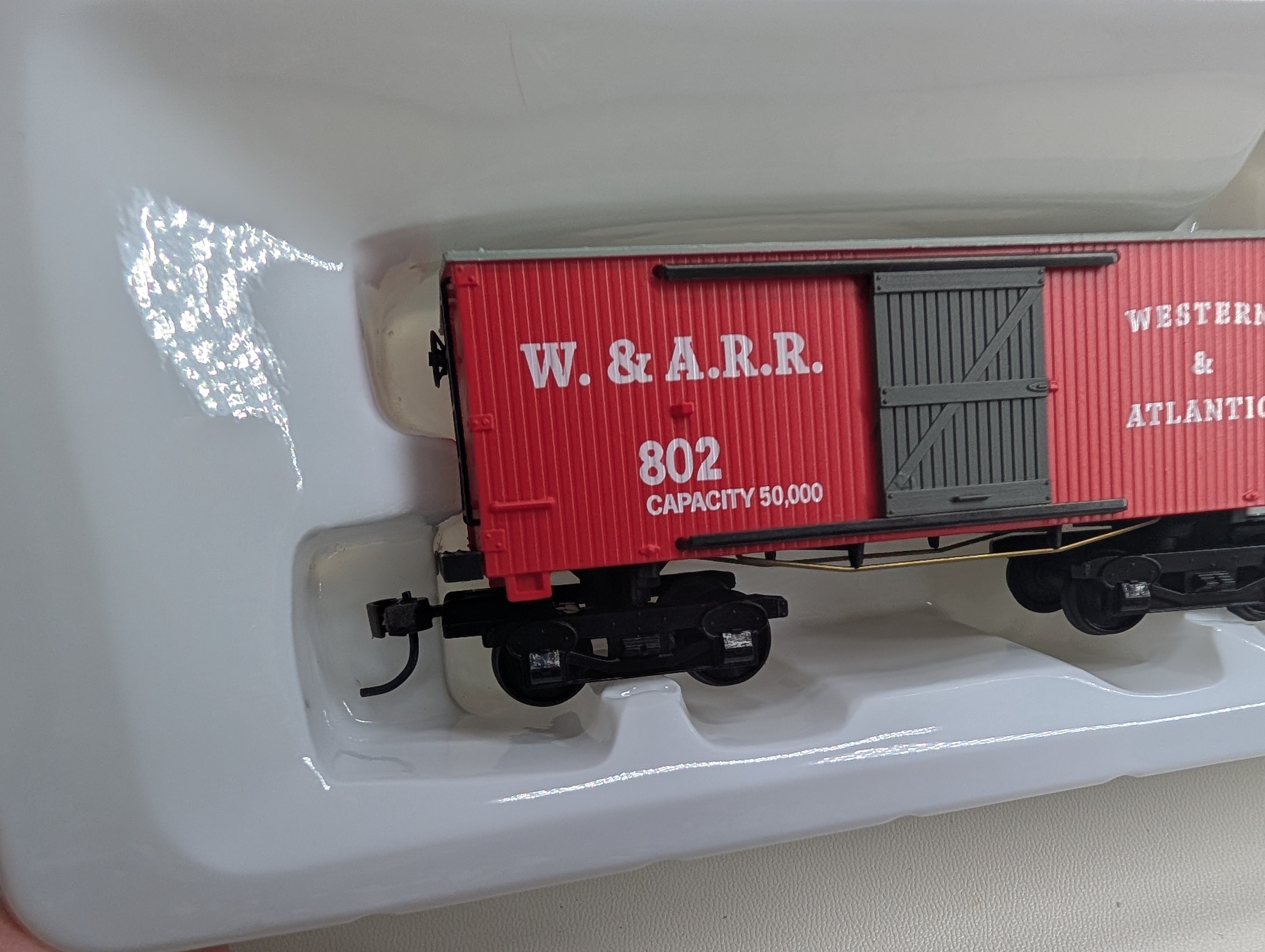 USED Mantua 721044 HO Scale 1860 Box Car Western & Atlantic