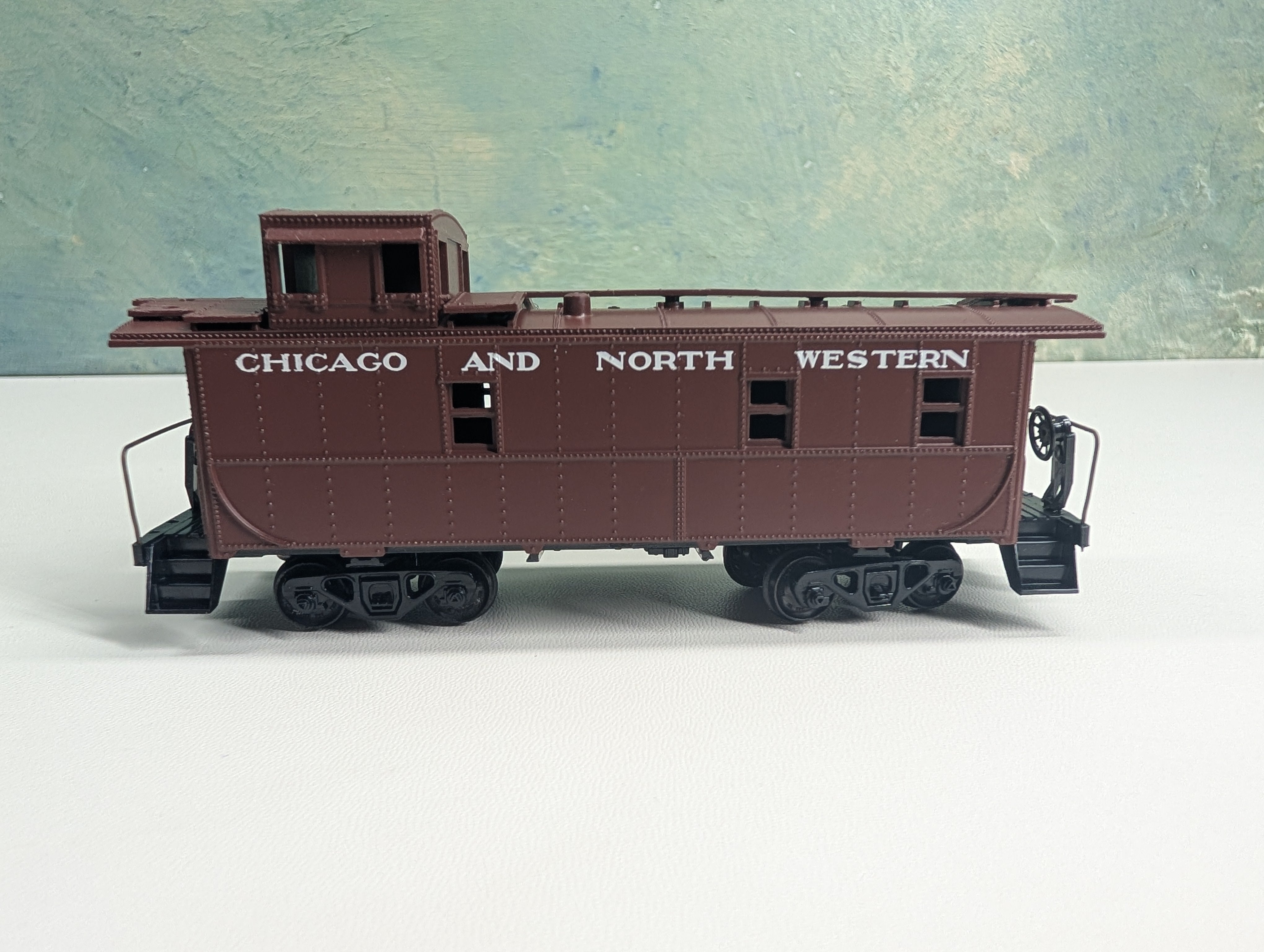 USED Athearn 1267 HO Scale Caboose Chicago & North Western CNW KIT