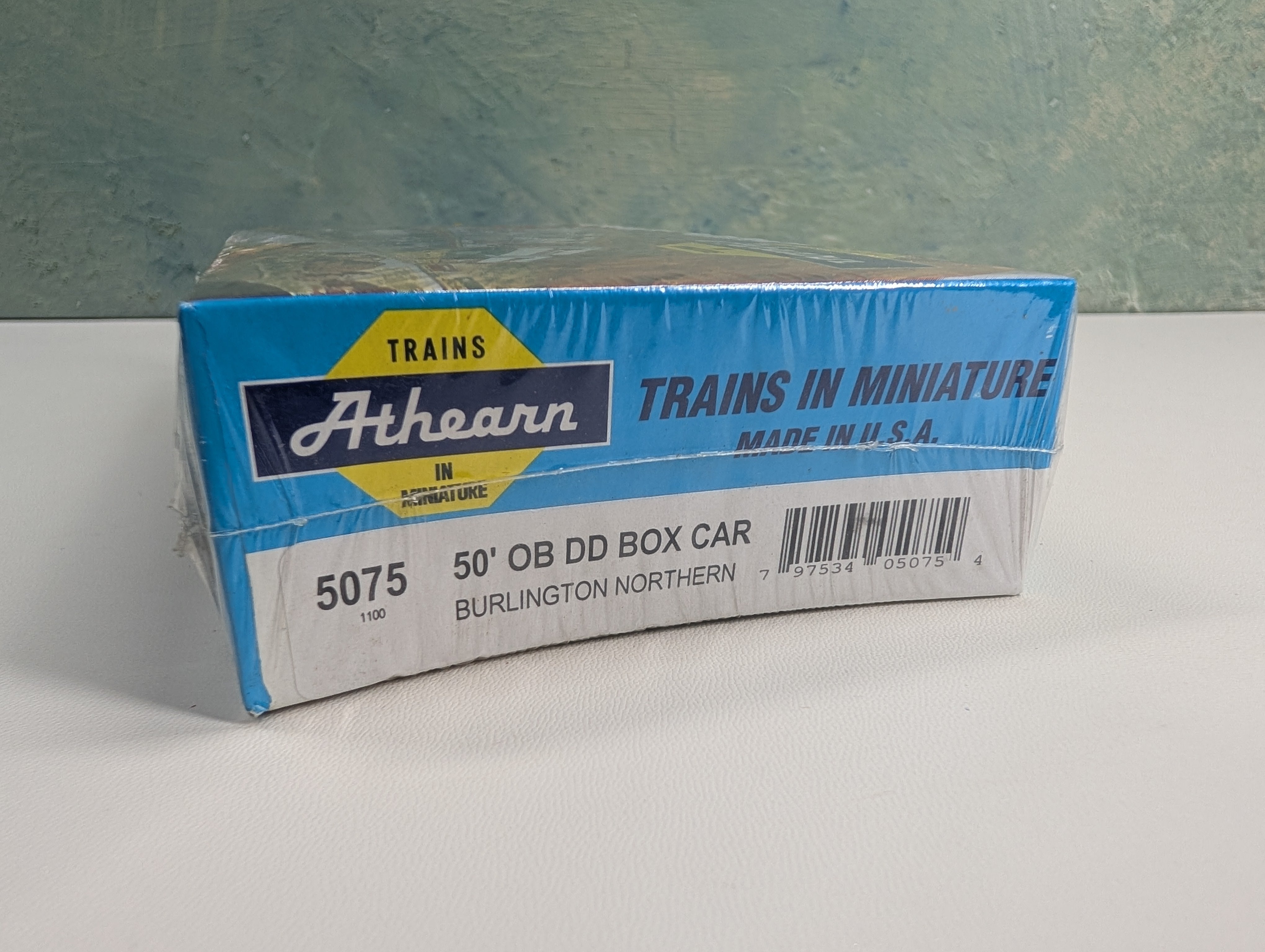 Athearn 5075 HO Scale 50' OB DD Box Car Burlington Northern BN #247908 Sealed KIT