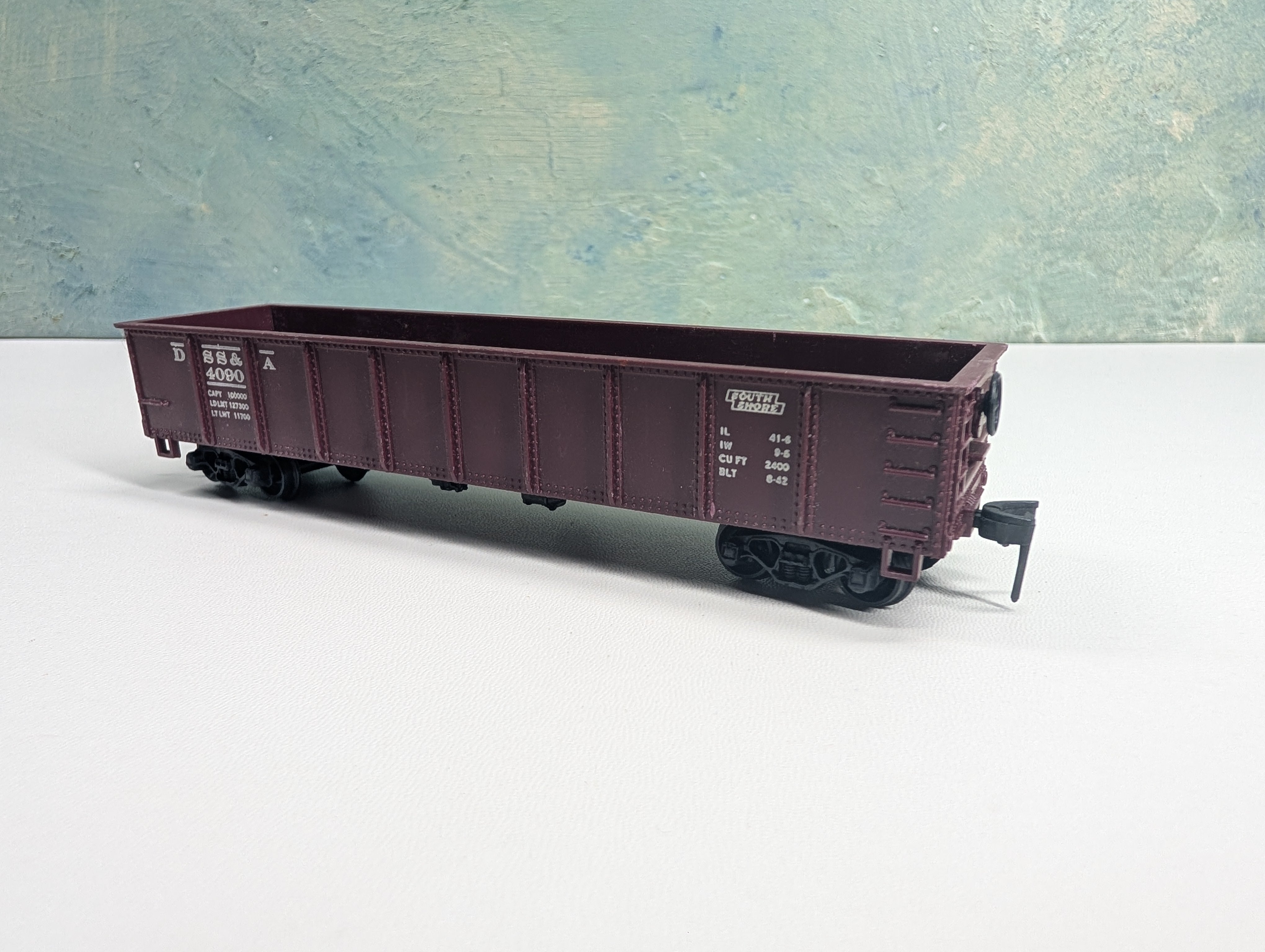 USED HOBBYLINE HO Scale 40' Gondola Duluth South Shore & Atlantic DSS&A #4090