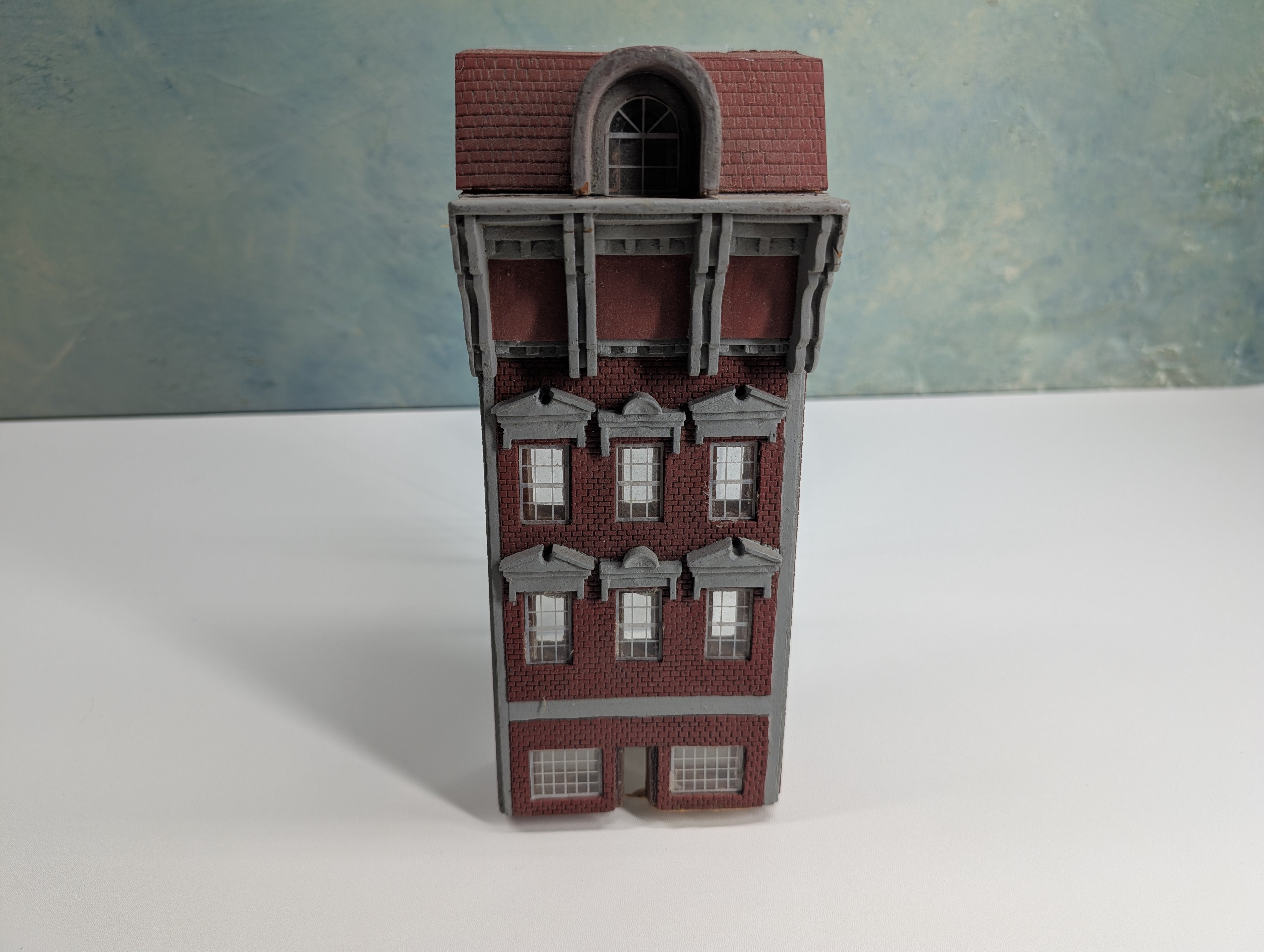 USED HO Scale Brick Building Facade, Wall Building