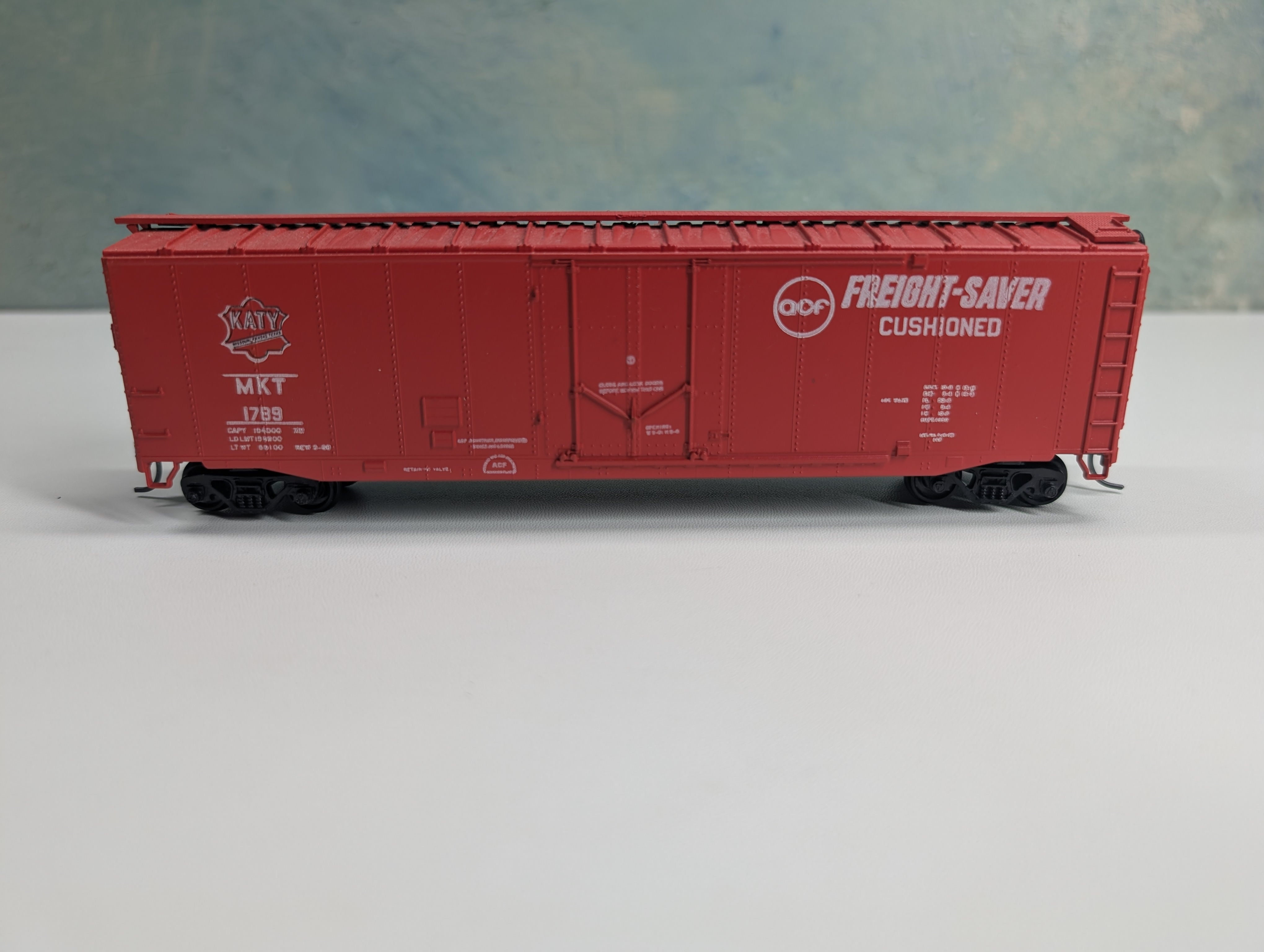 USED Athearn HO Scale 50' PD Box Car MKT #1789