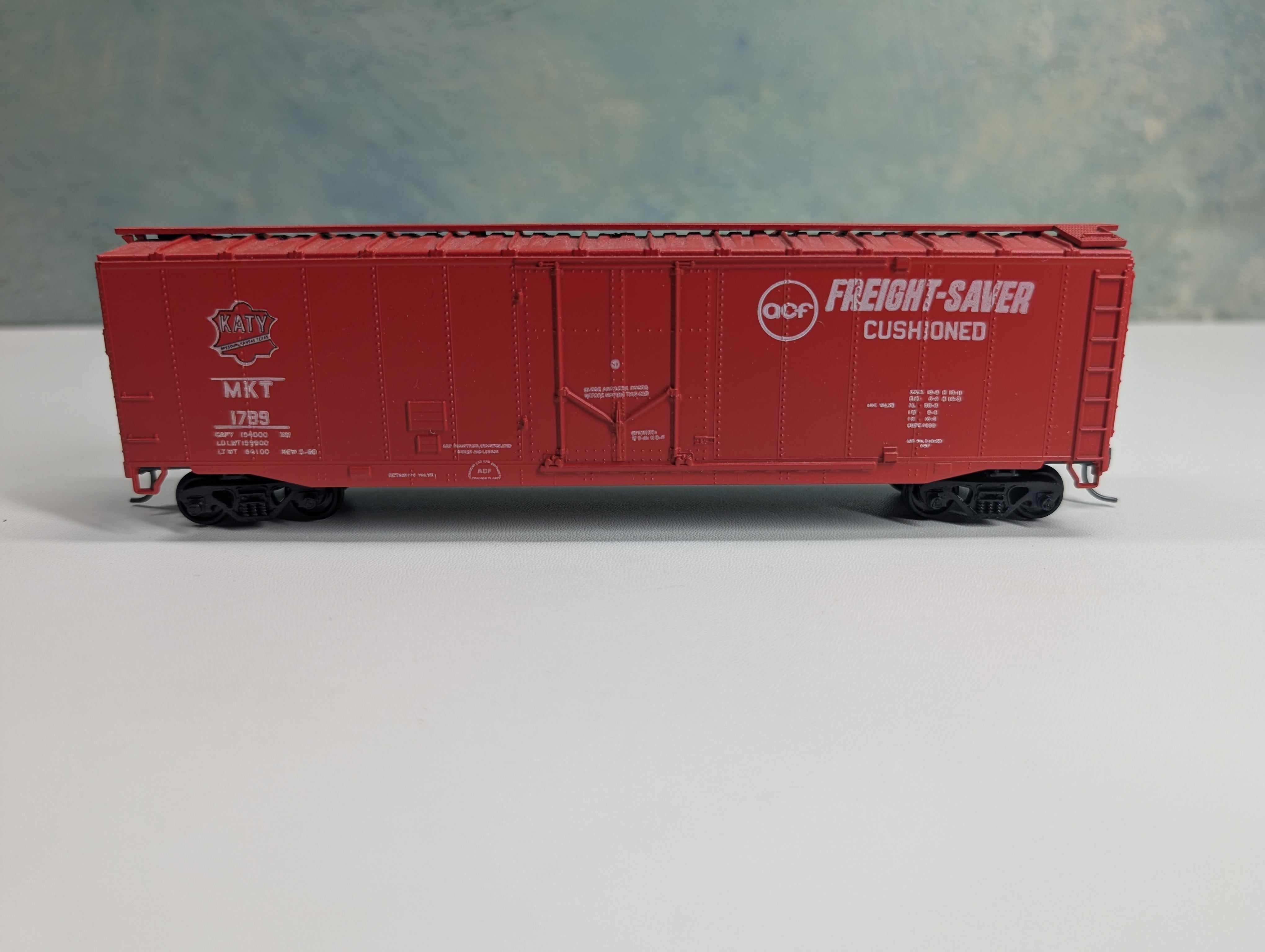 USED Athearn HO Scale 50' PD Box Car MKT #1789