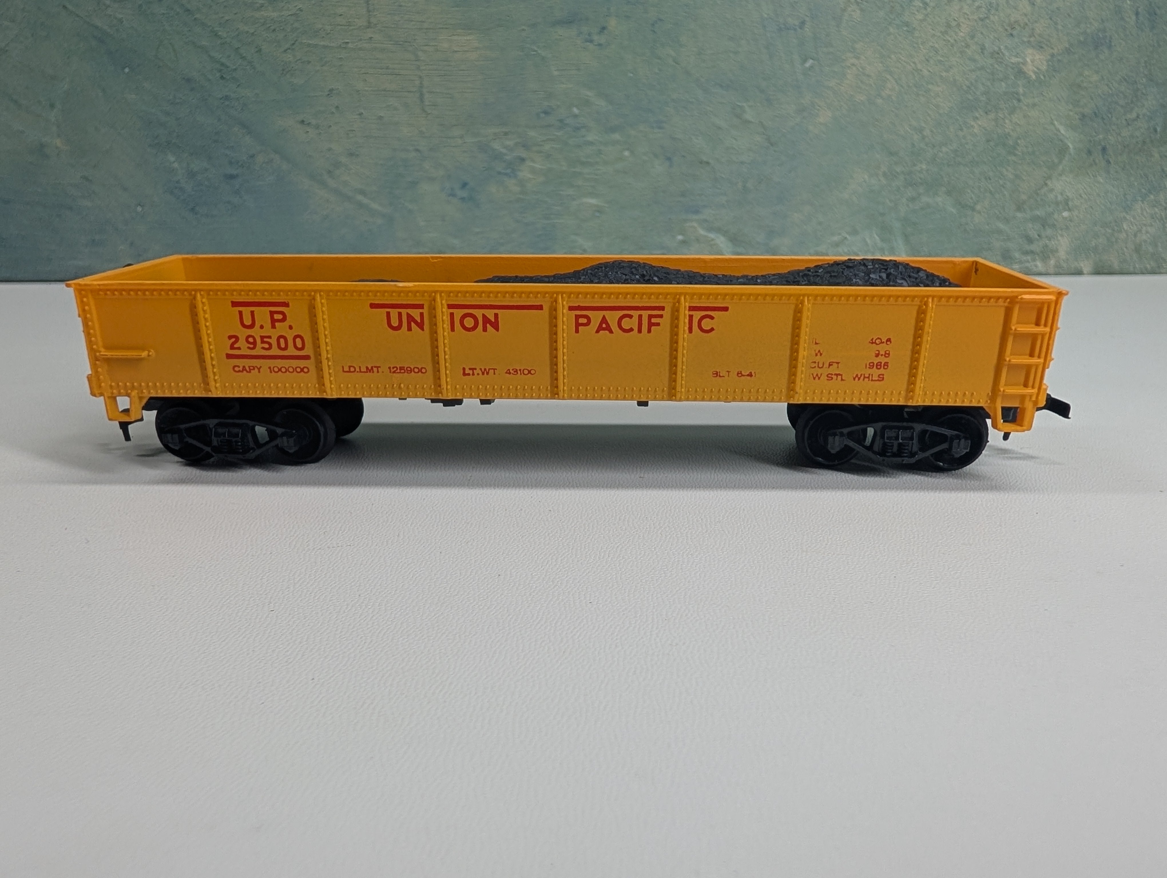 USED Life-Like HO Scale 40' Gondola Union Pacific UP #29500