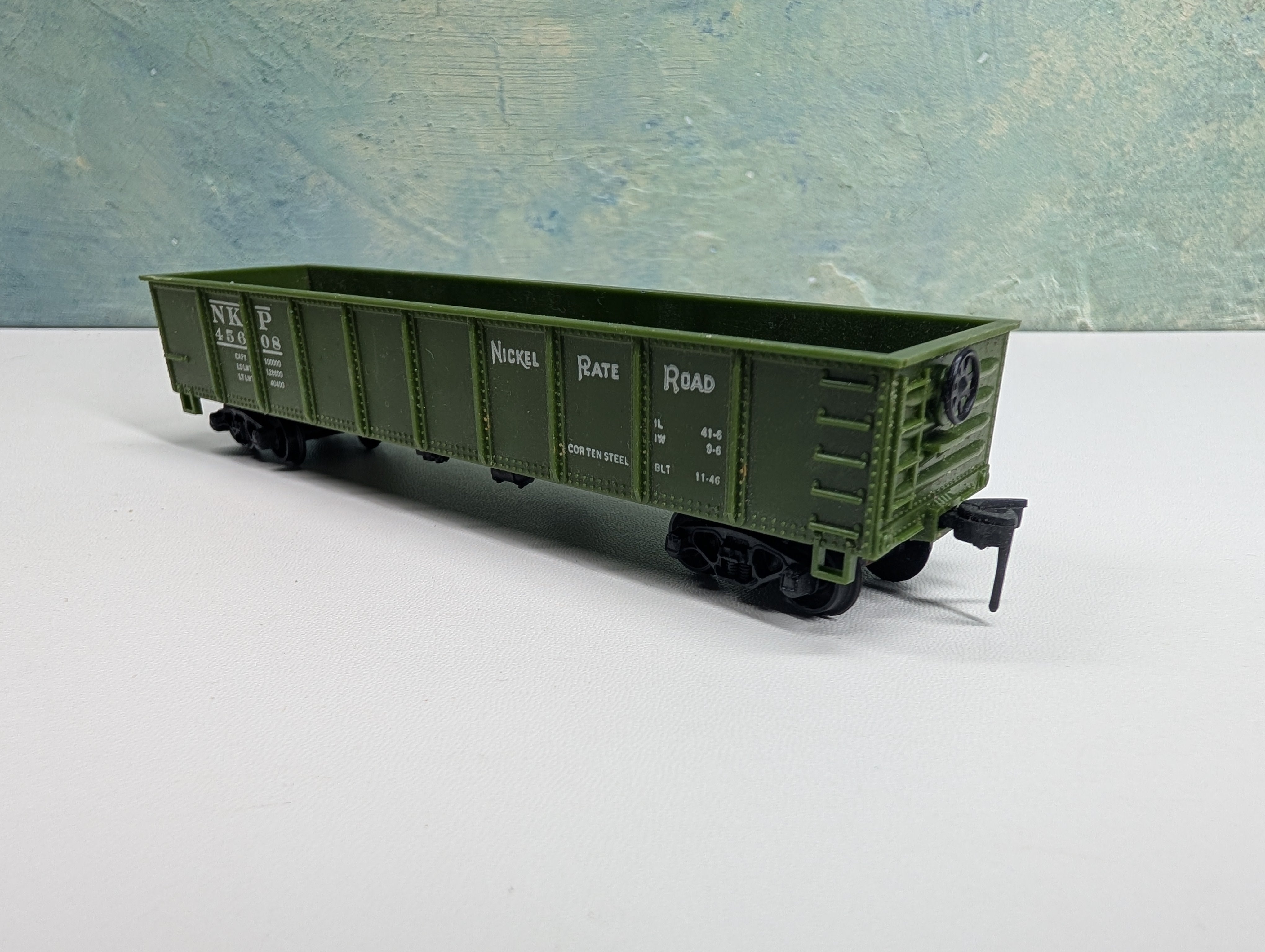USED HOBBYLINE HO Scale 40' Gondola Nickel Plate Road NKP #45608