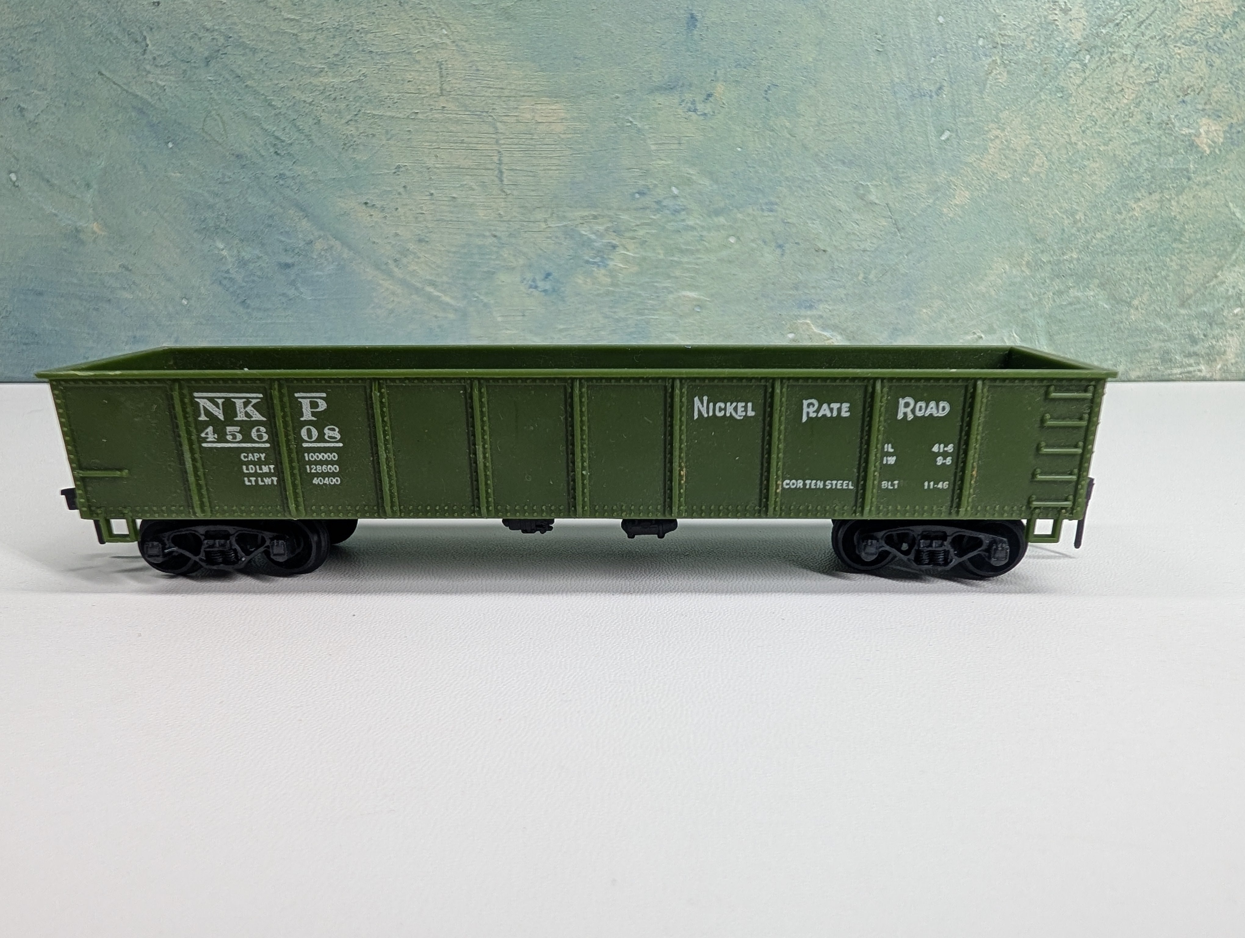 USED HOBBYLINE HO Scale 40' Gondola Nickel Plate Road NKP #45608