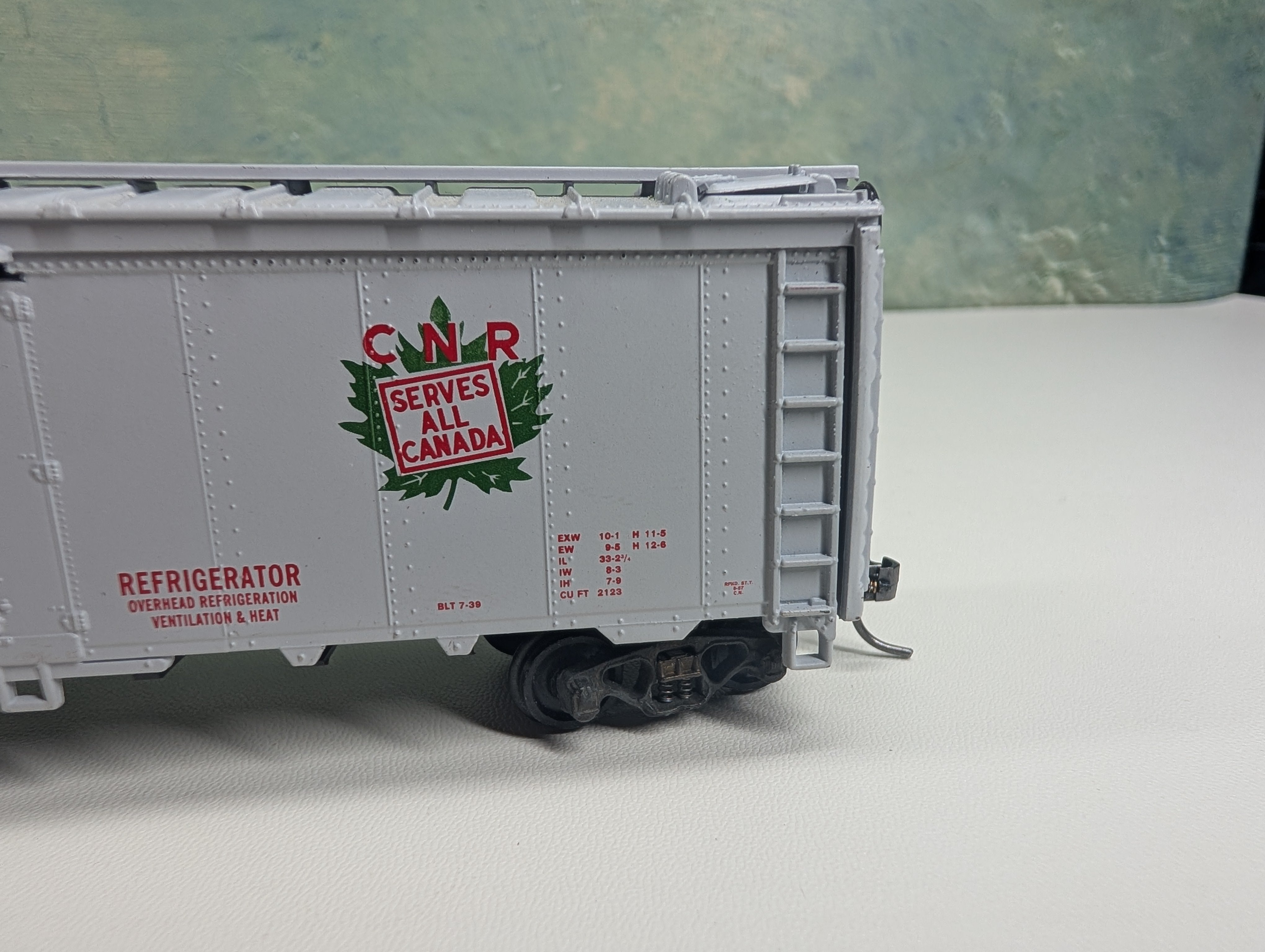 USED Athearn HO Scale Reefer Car Canadian National CN #207916