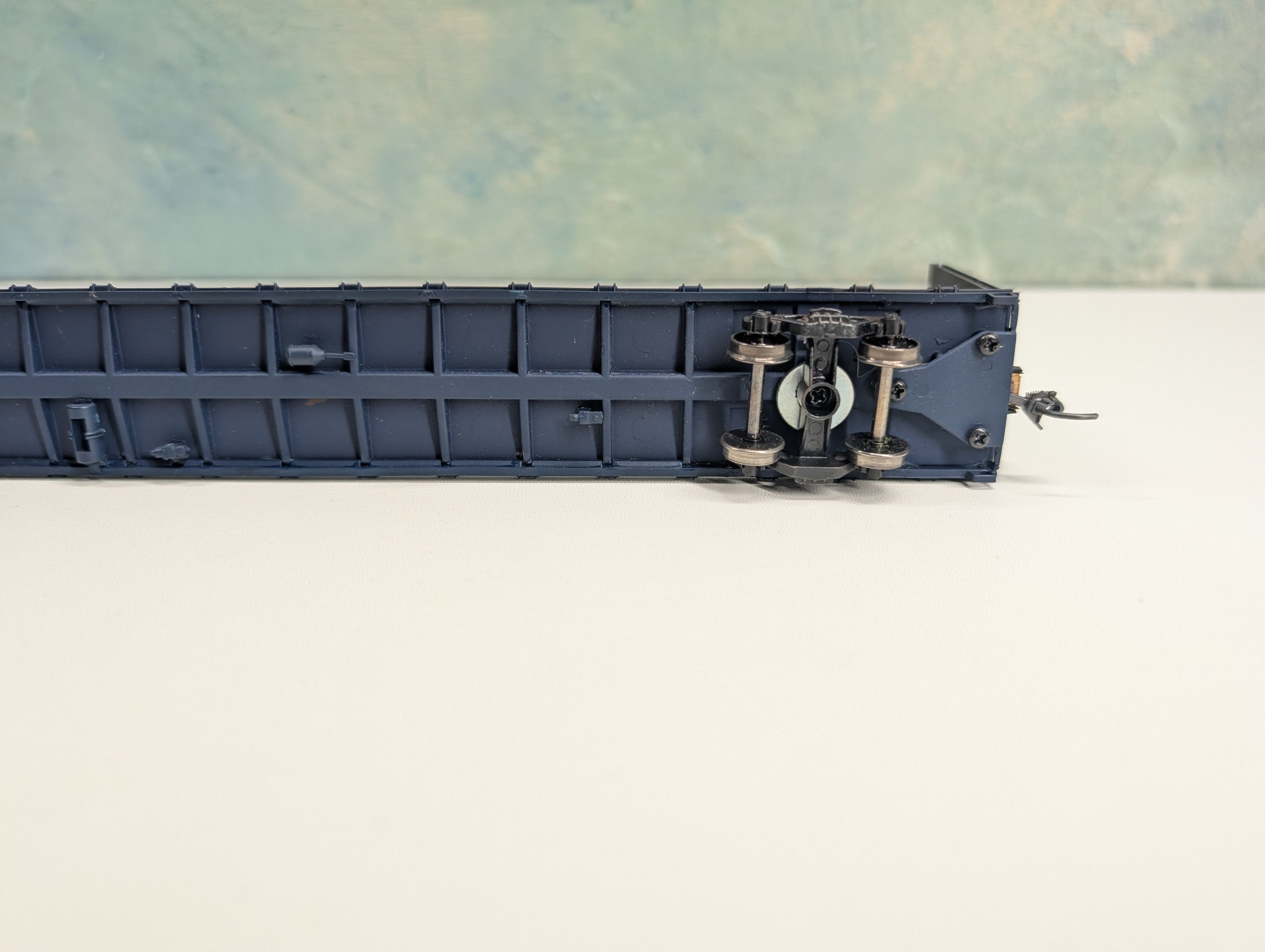 USED Walthers HO Scale 75' Centerbeam Flat Car CBRY #2140 Metal Wheels