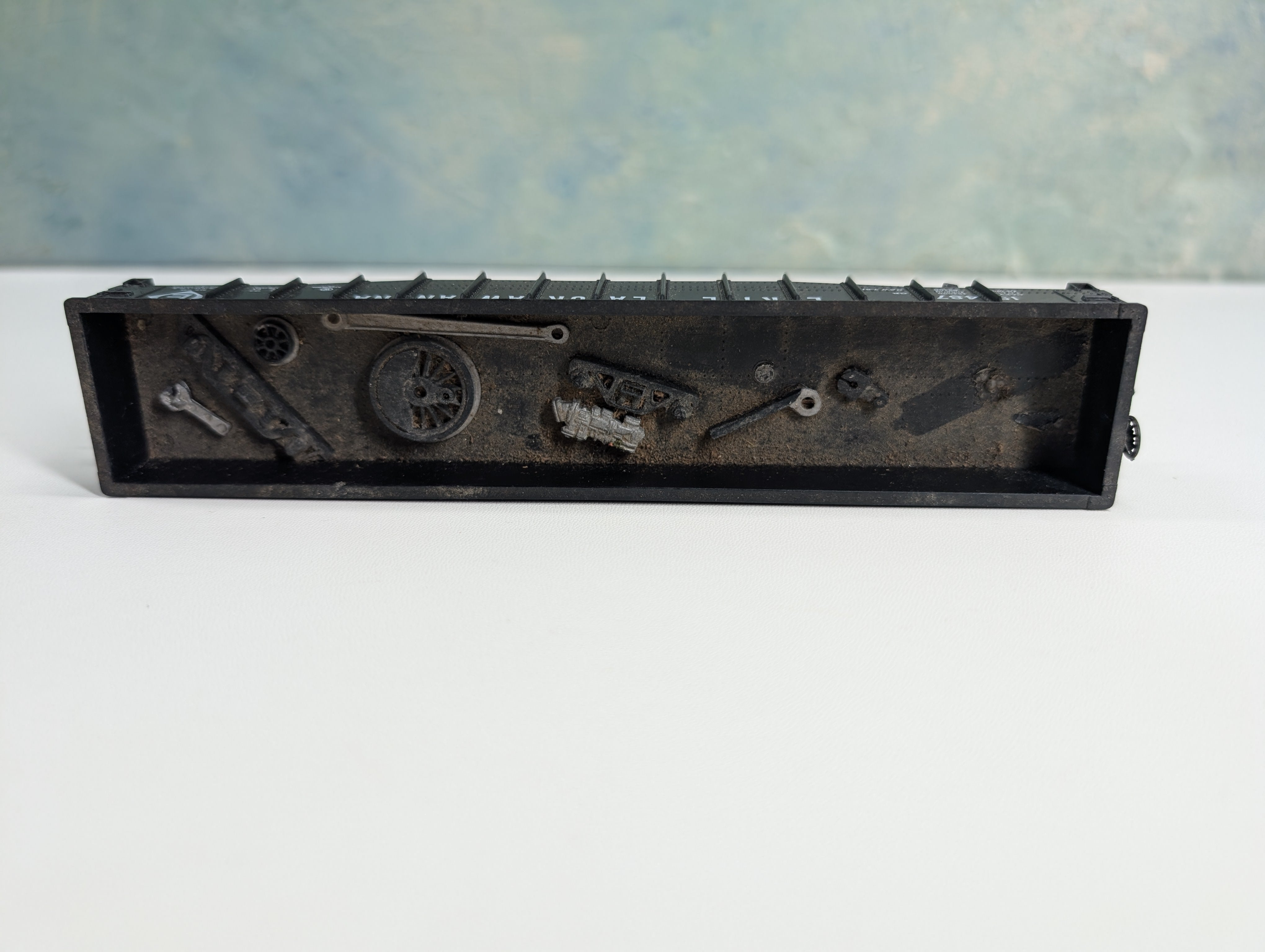 USED Athearn HO Scale Gondola Erie Lackawanna EL #15487