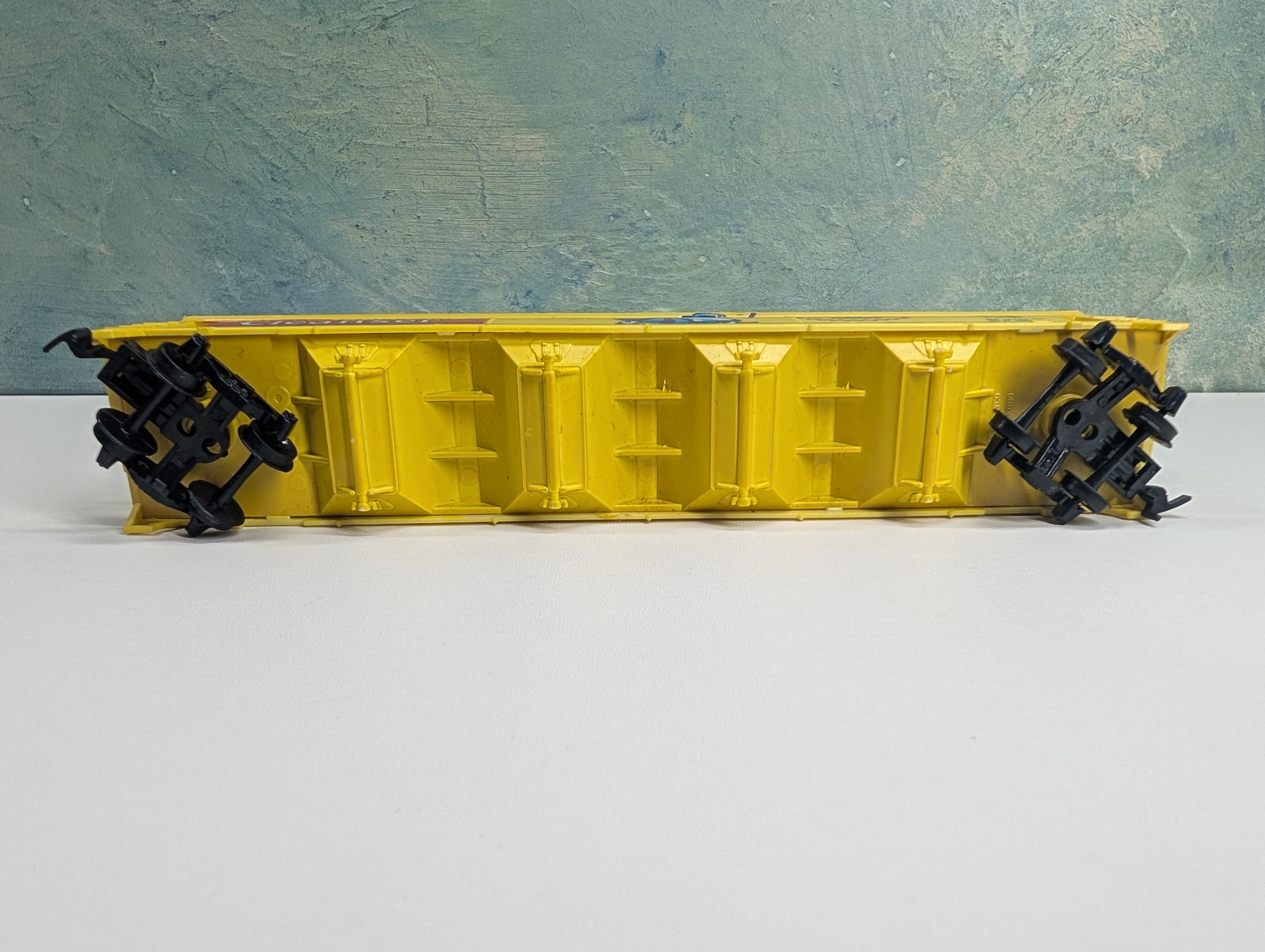 USED Tyco HO Scale ACF 4 Bay Covered Hopper Old Dutch Cleanser ACFX #173402